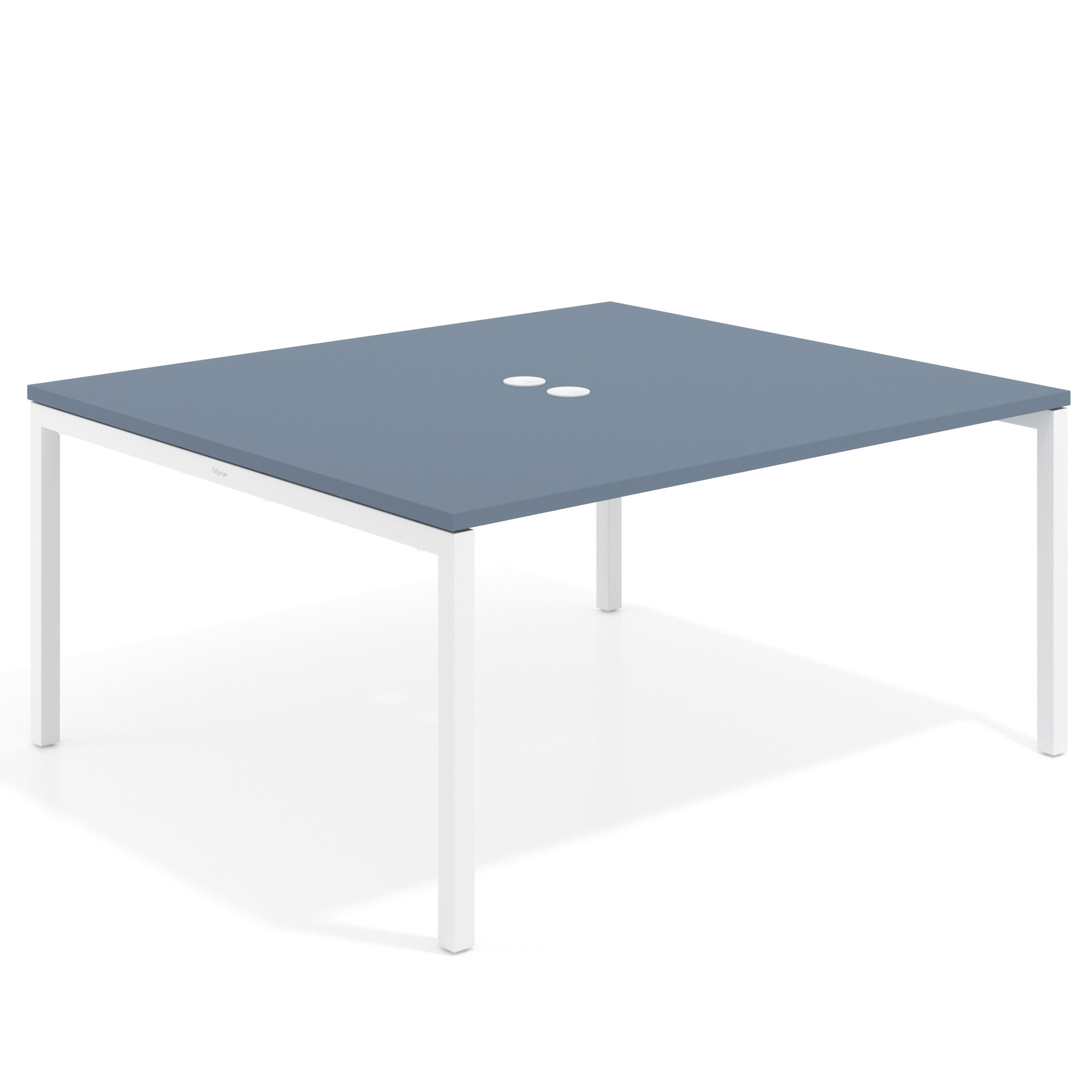 mesa co working 120x142 azul talco kube mesa coworking fondo 142cm recto 1