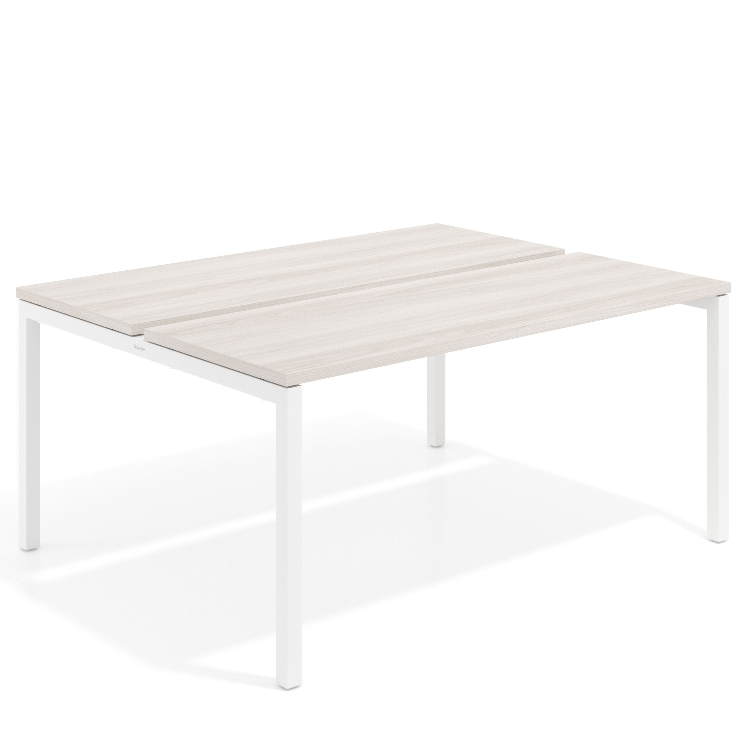 mesa multipuesto 100x126 california kube mesa bench fondo 126cm recto 1