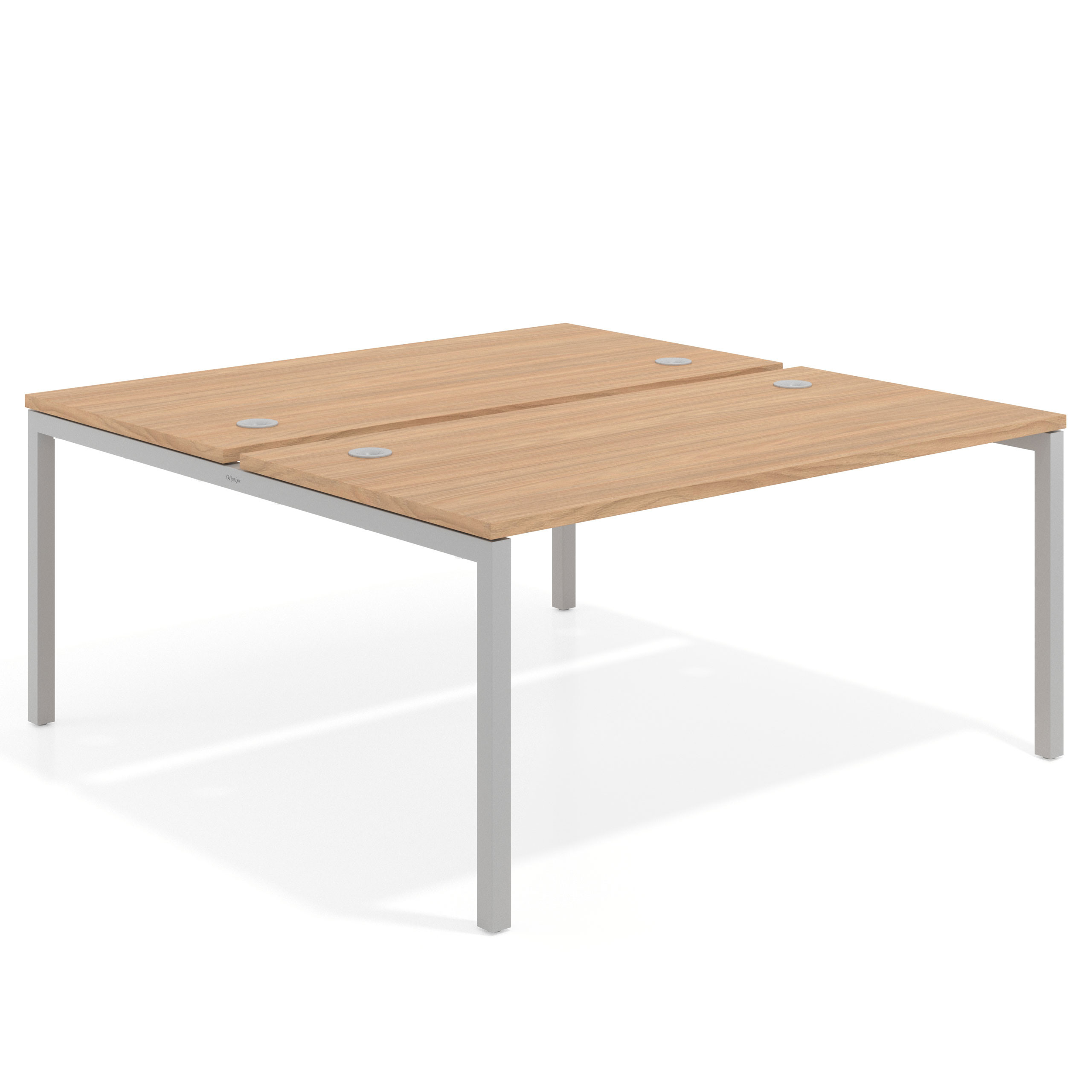 mesa multipuesto 100x166 siroco kube mesa bench fondo 166cm recto 1