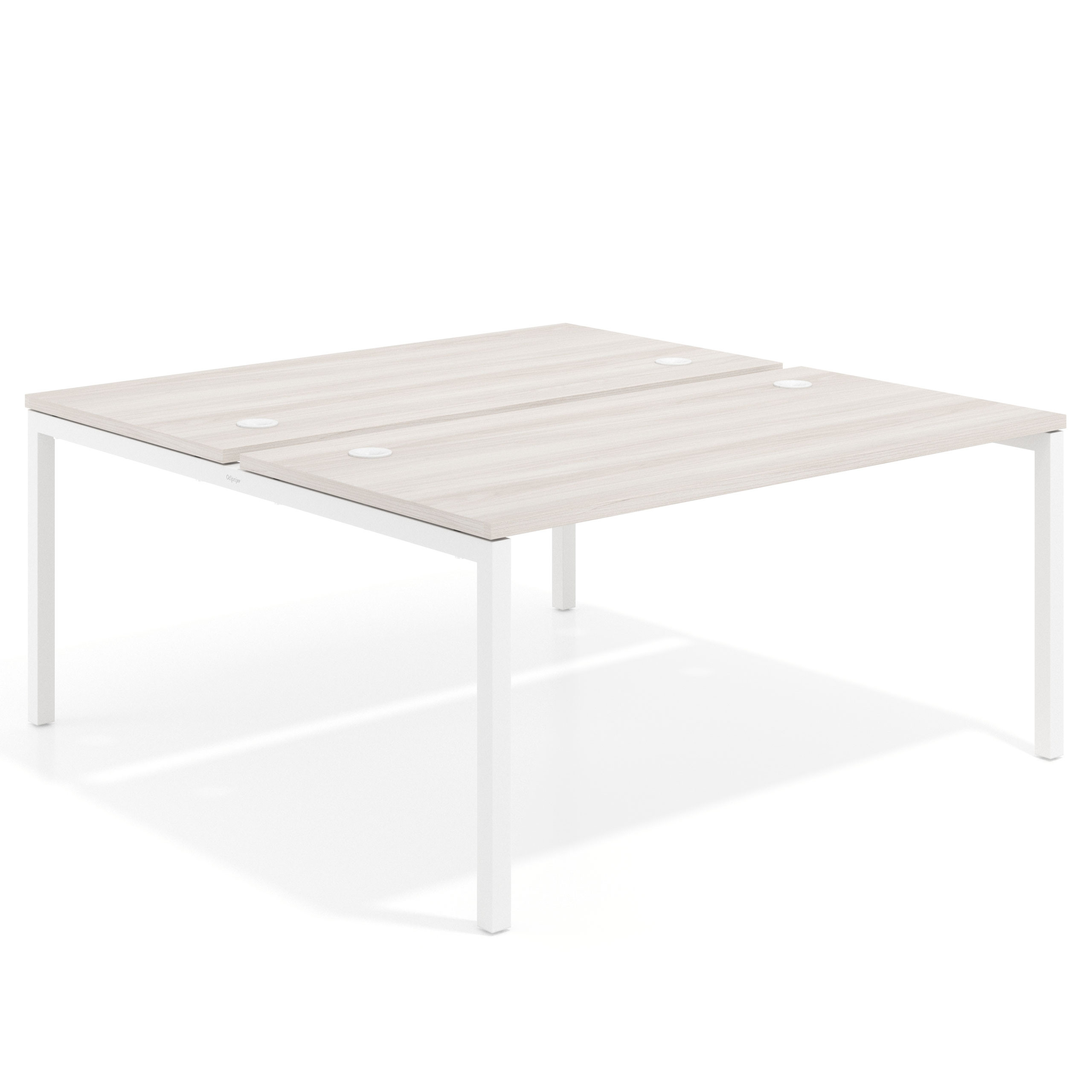 mesa multipuesto 100x166 california kube mesa bench fondo 166cm recto 1