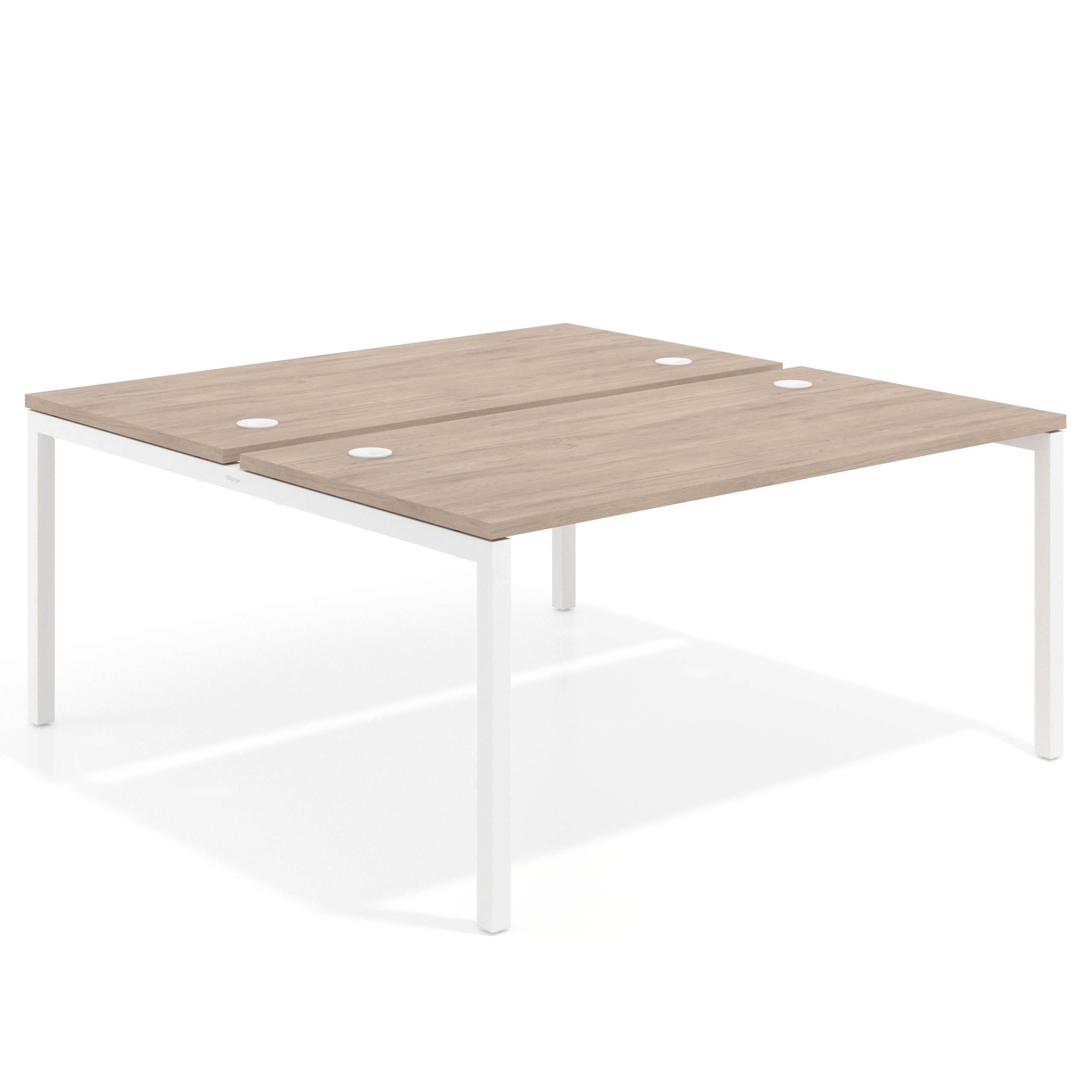 mesa multipuesto 100x166 sahara kube mesa bench fondo 166cm recto 1