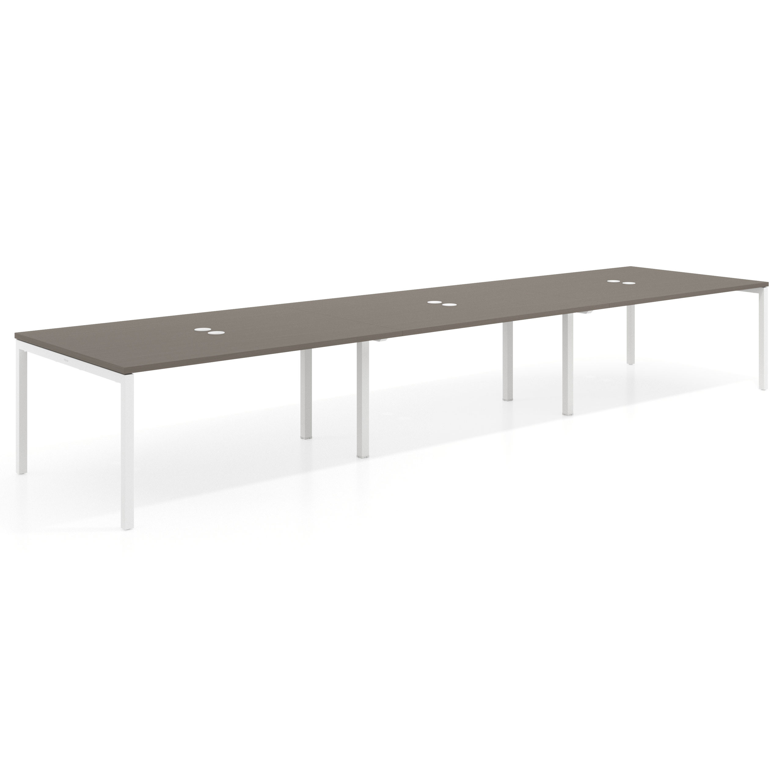 mesa multipuesto 360x126 etna kube mesa coworking triple fondo 126cm recto 1
