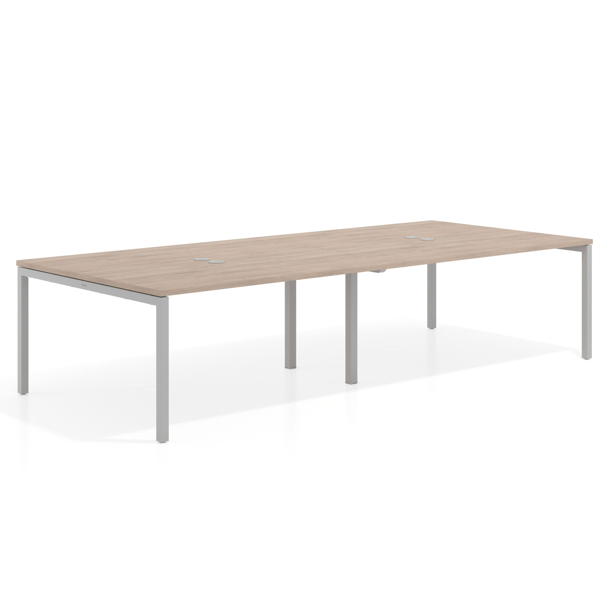 mesa co working 240x142 sahara kube mesa coworking doble fondo 142cm recto 1