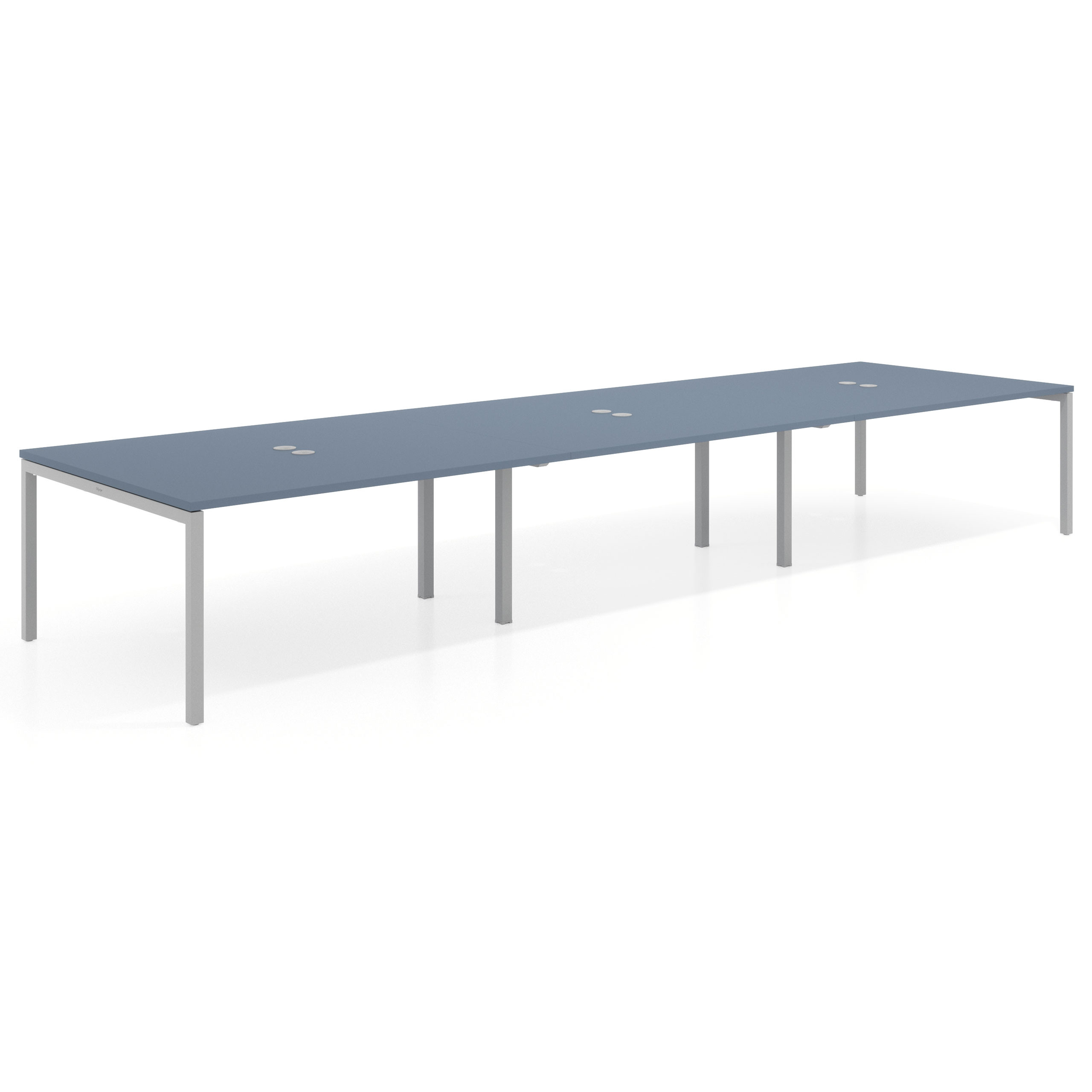 mesa co working 360x142 azul talco kube mesa coworking triple fondo 142cm recto 1