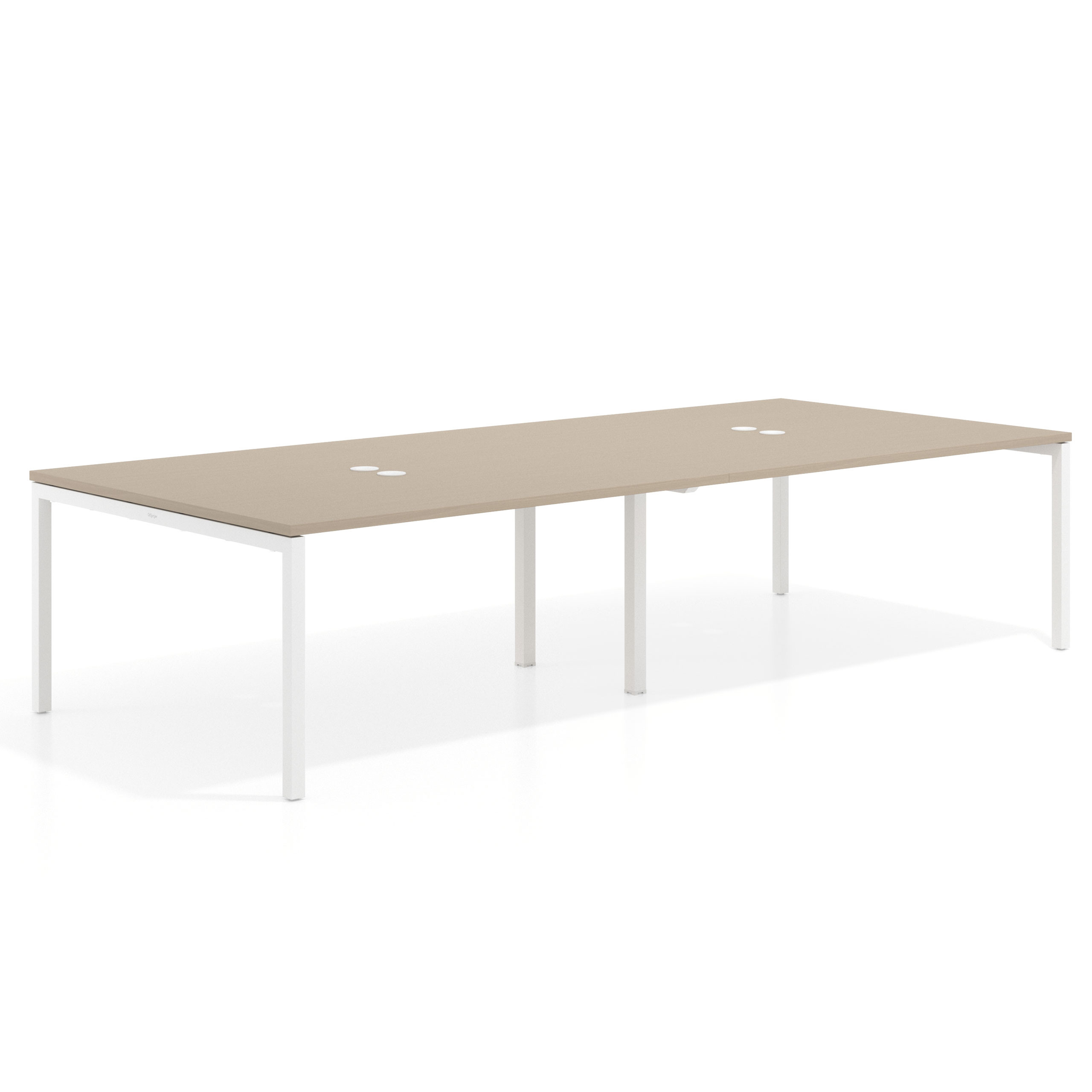 mesa co working 240x142 canvas kube mesa coworking doble fondo 142cm recto 1