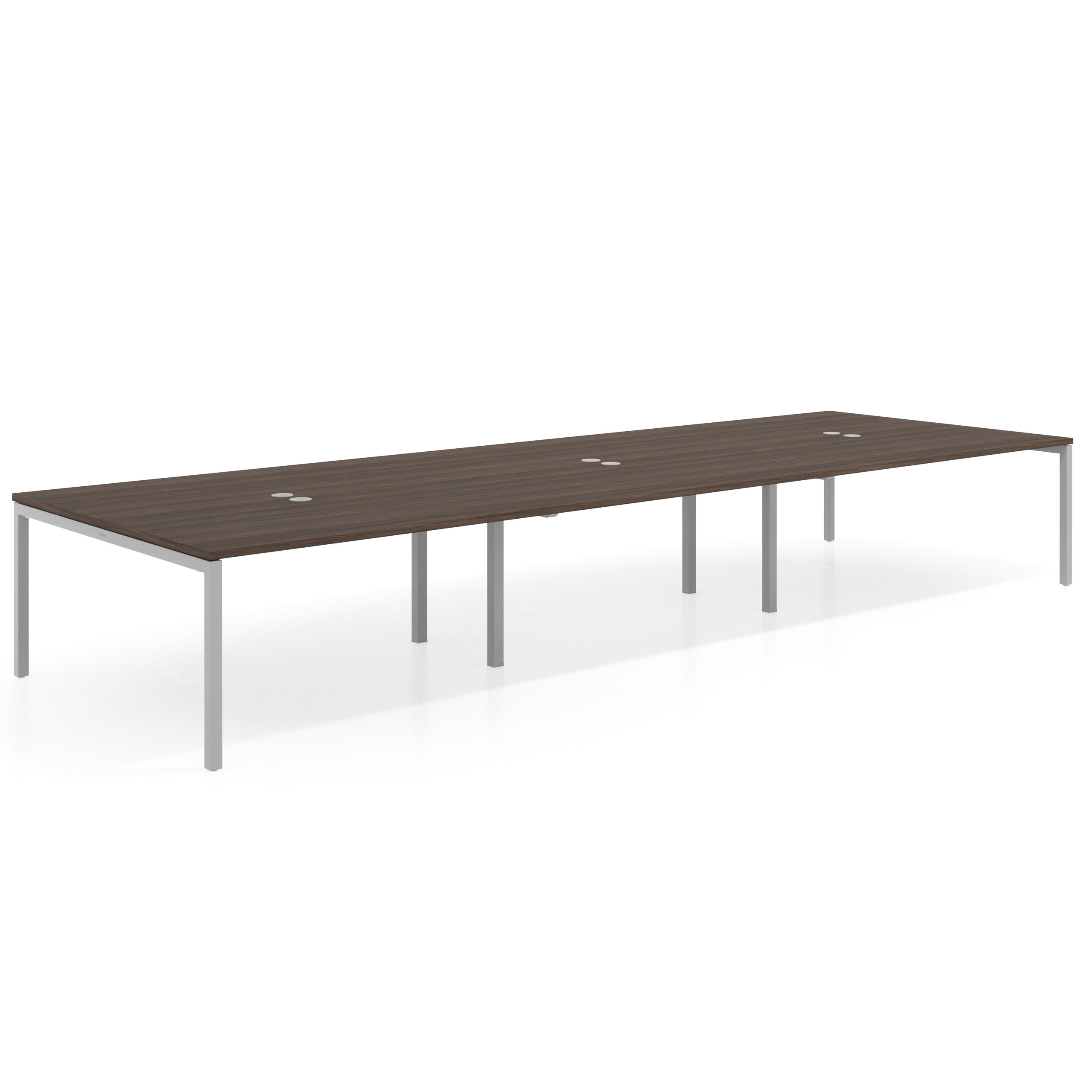 mesa multipuesto 360x166 mistral kube mesa coworking triple fondo 166cm recto 1