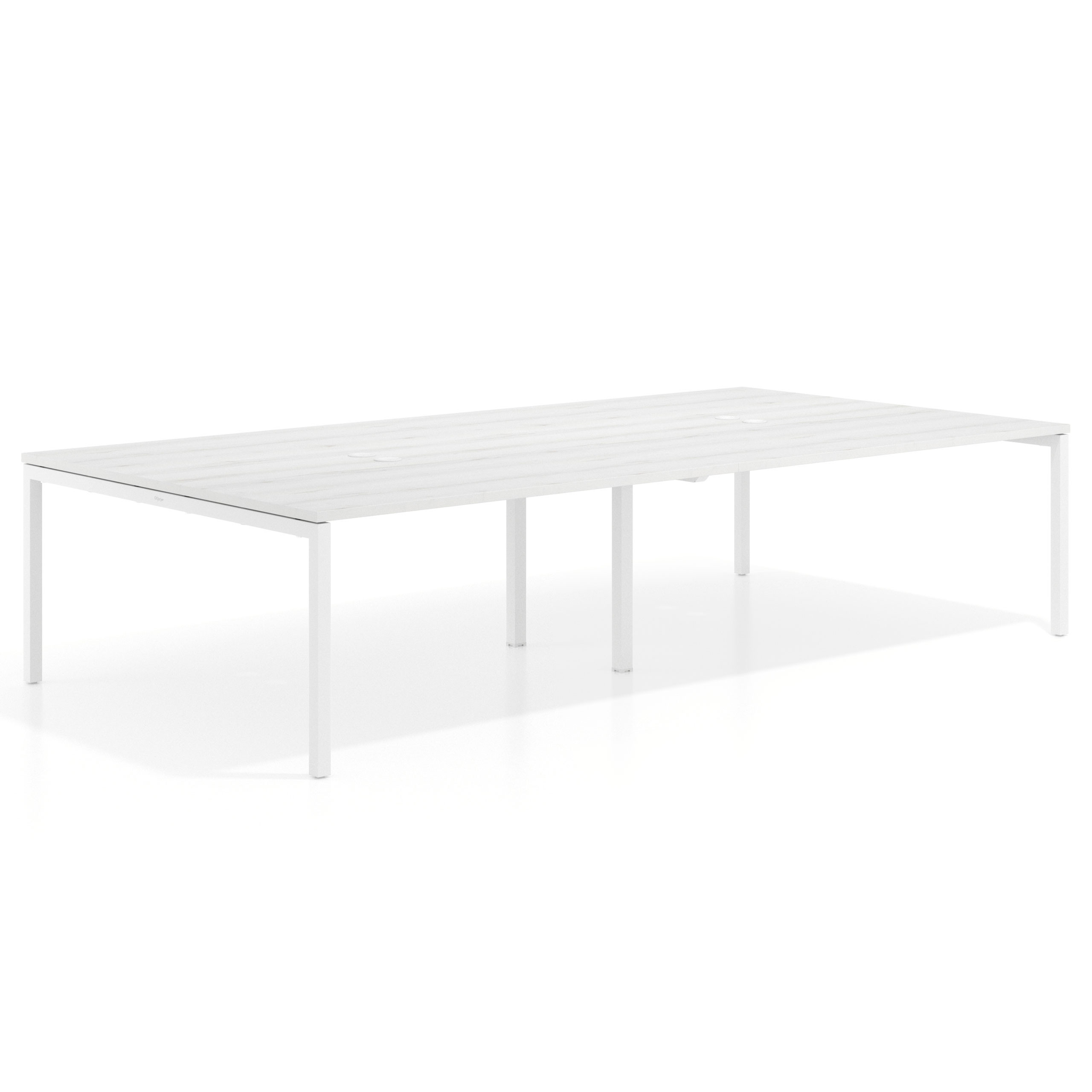 mesa multipuesto 320x166 albo kube mesa coworking doble fondo 166cm recto 1
