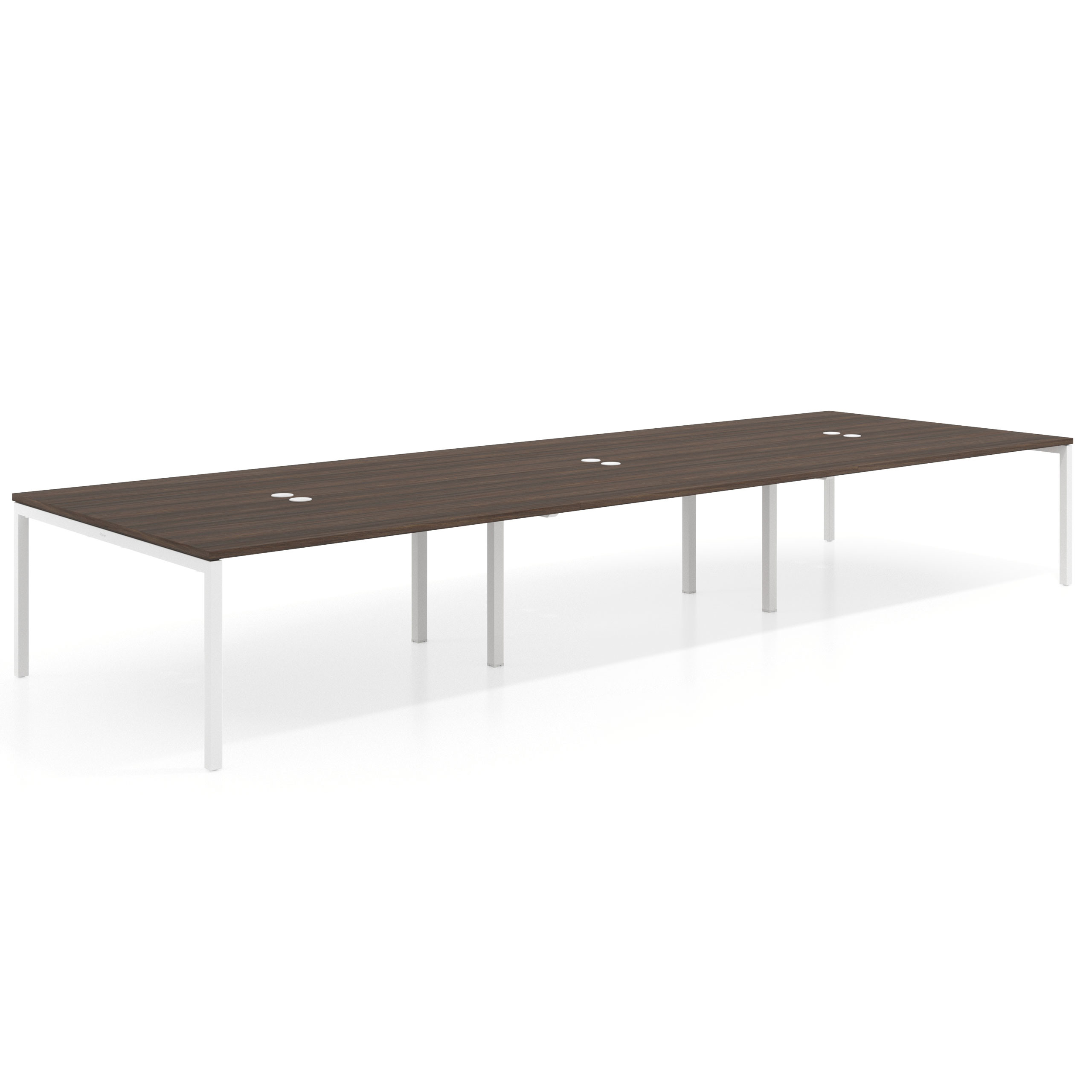 mesa multipuesto 360x166 mistral kube mesa coworking triple fondo 166cm recto 1
