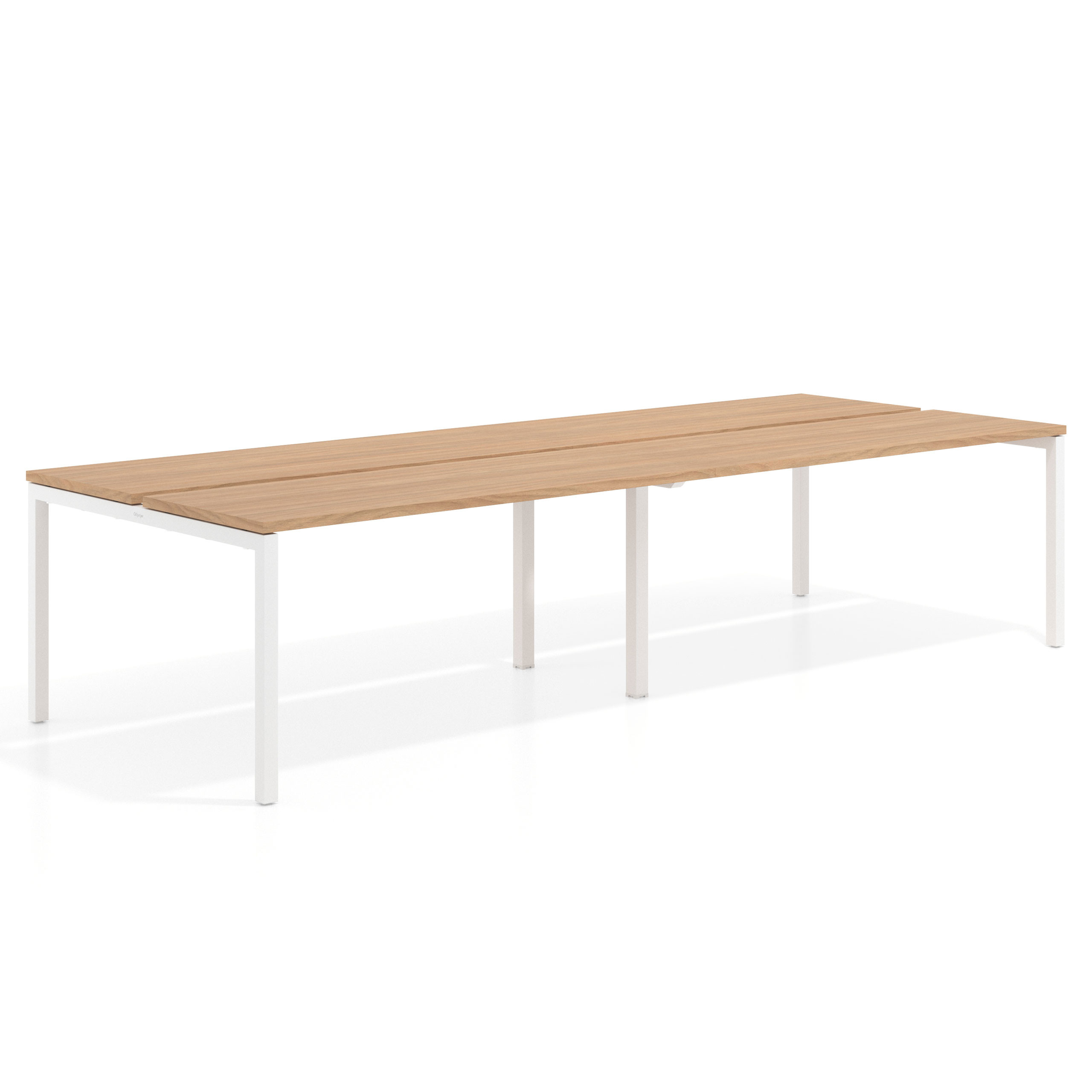 mesa multipuesto 200x126 siroco kube mesa bench doble fondo 126cm recto 1