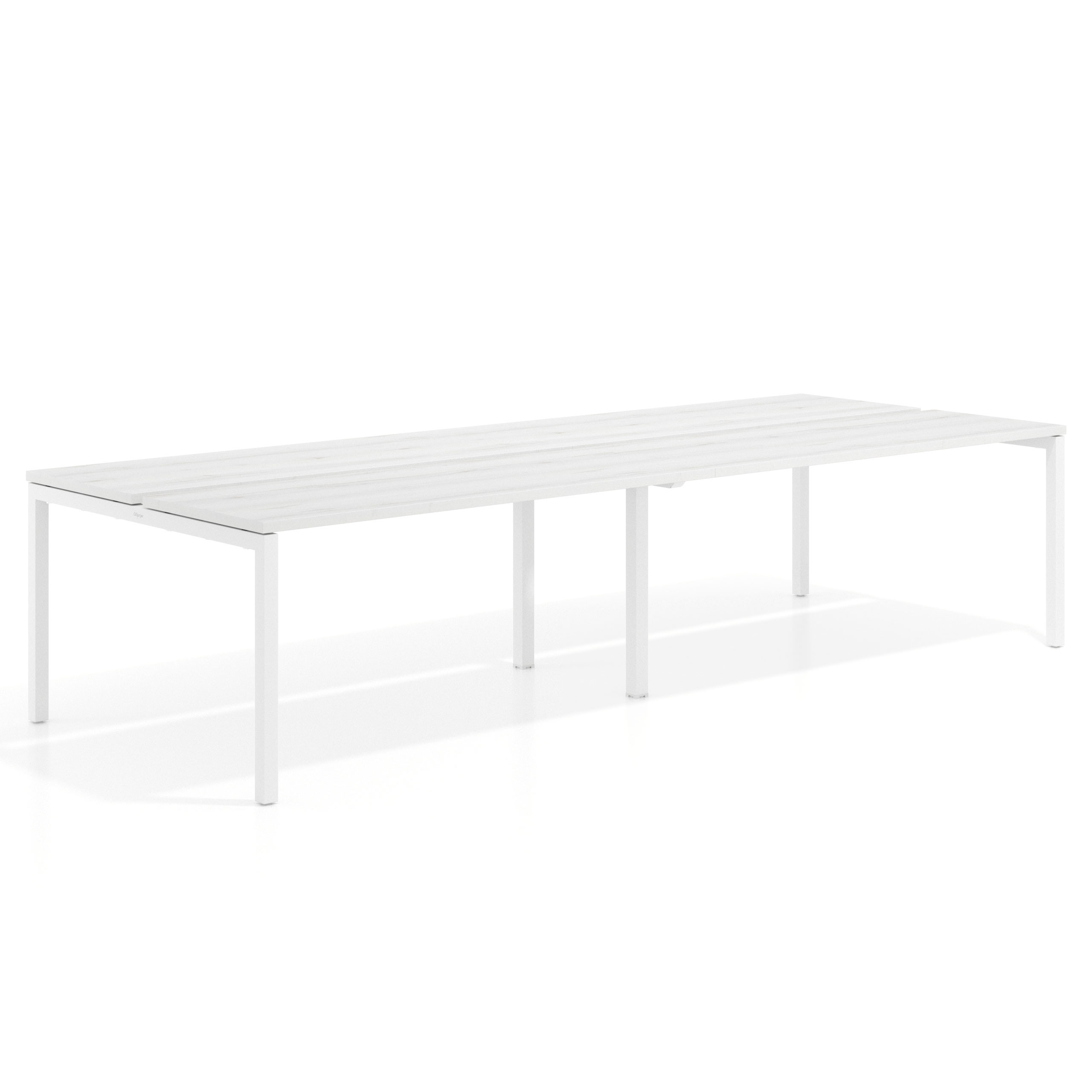 mesa multipuesto 200x126 albo kube mesa bench doble fondo 126cm recto 1