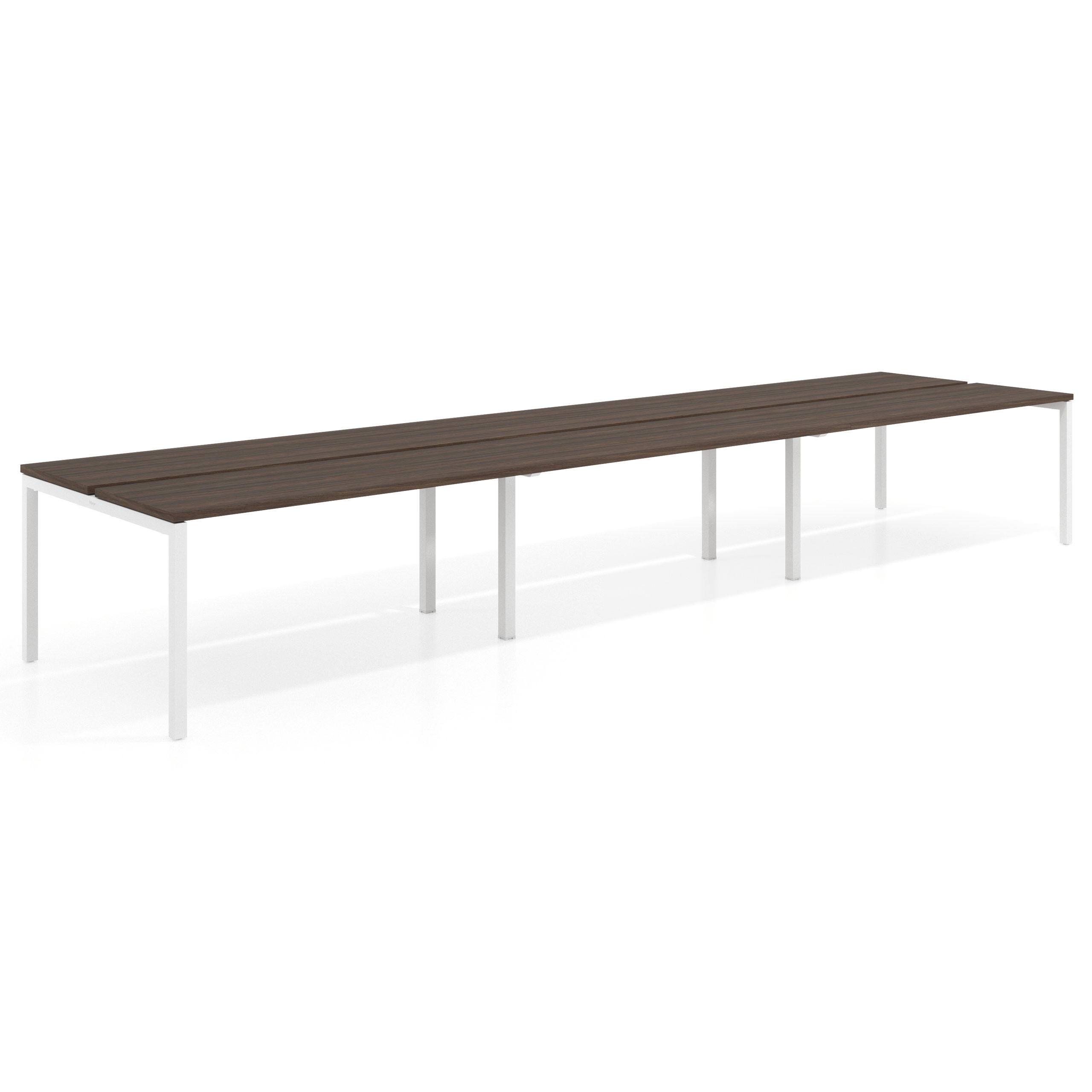 mesa multipuesto 300x126 mistral kube mesa bench triple fondo 126cm recto 1