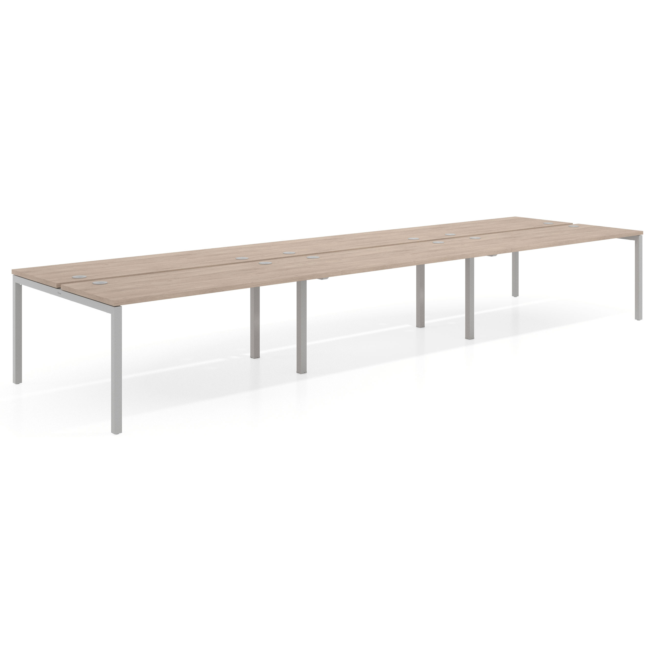 mesa multipuesto 300x142 sahara kube mesa bench triple fondo 142cm recto 1