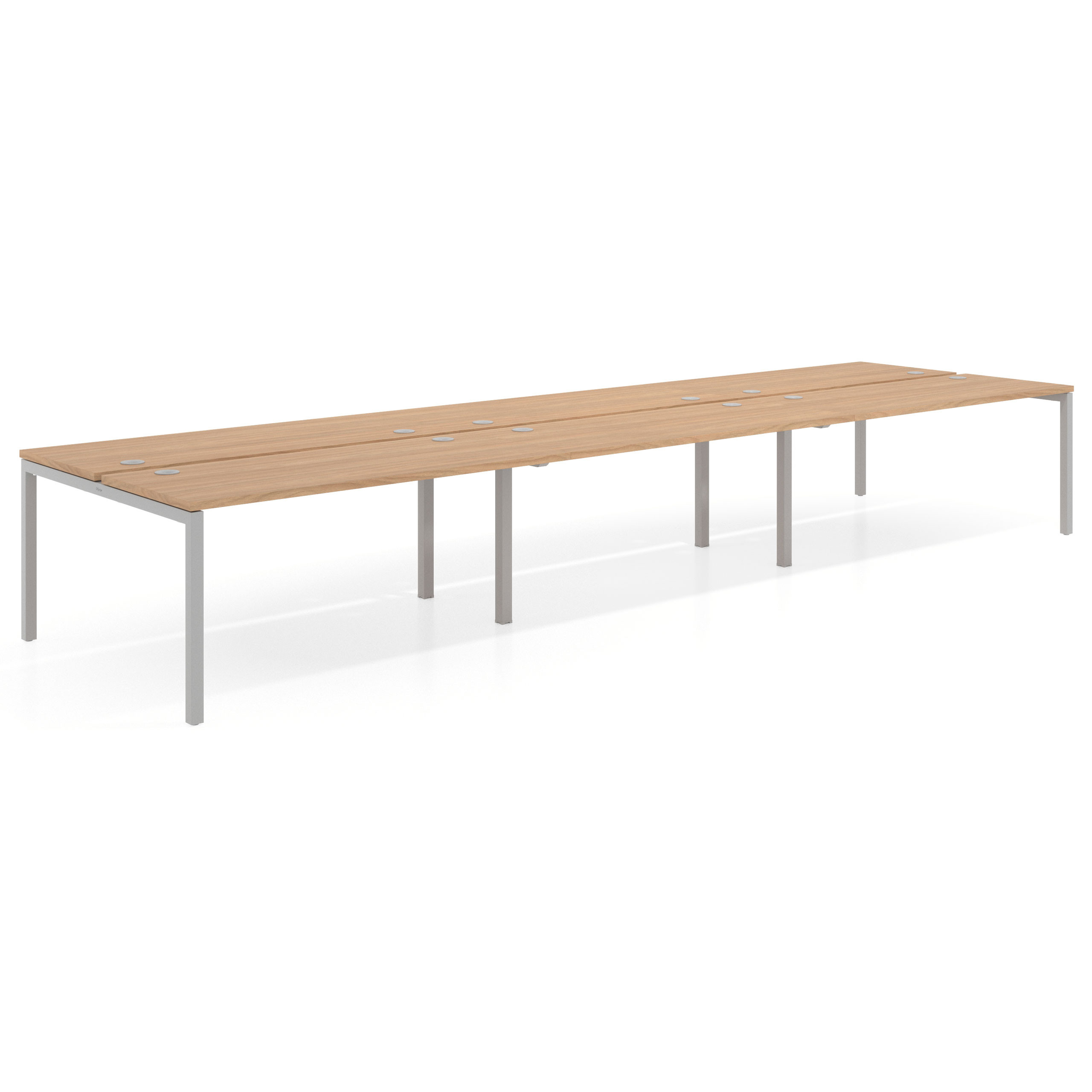 mesa multipuesto 300x142 siroco kube mesa bench triple fondo 142cm recto 1