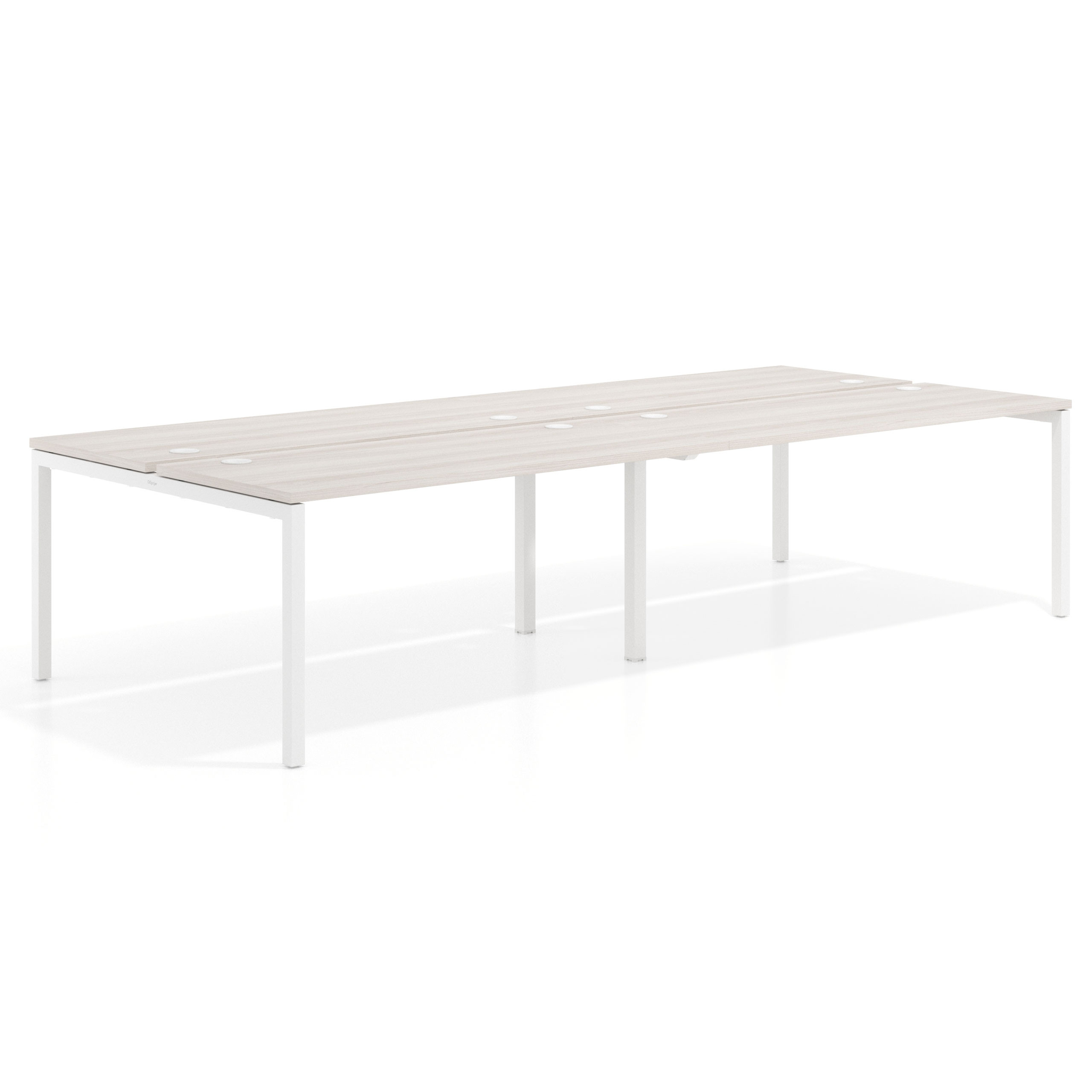 mesa multipuesto 200x142 california kube mesa bench doble fondo 142cm recto 1