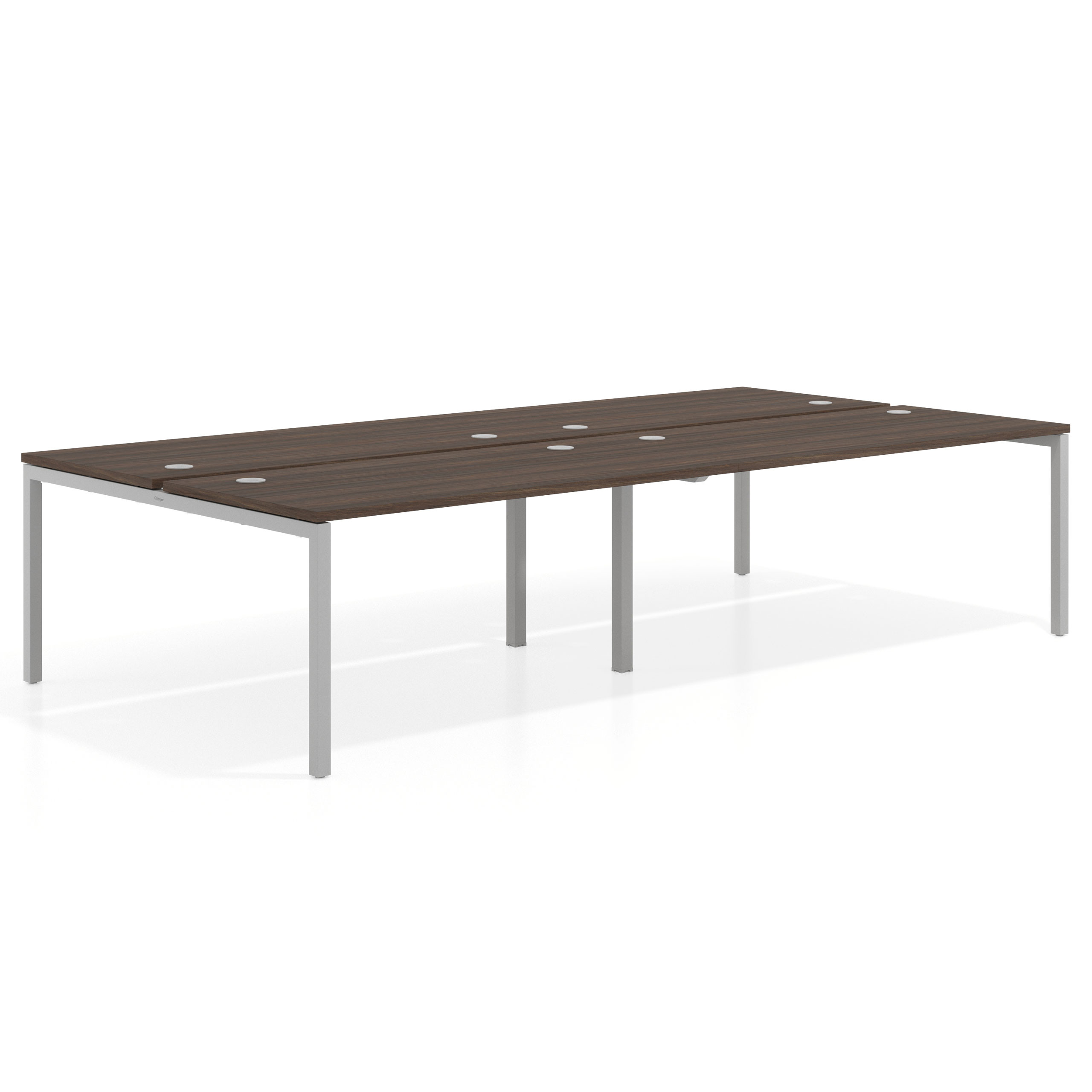 mesa multipuesto 200x166 mistral kube mesa bench doble fondo 166cm recto 1