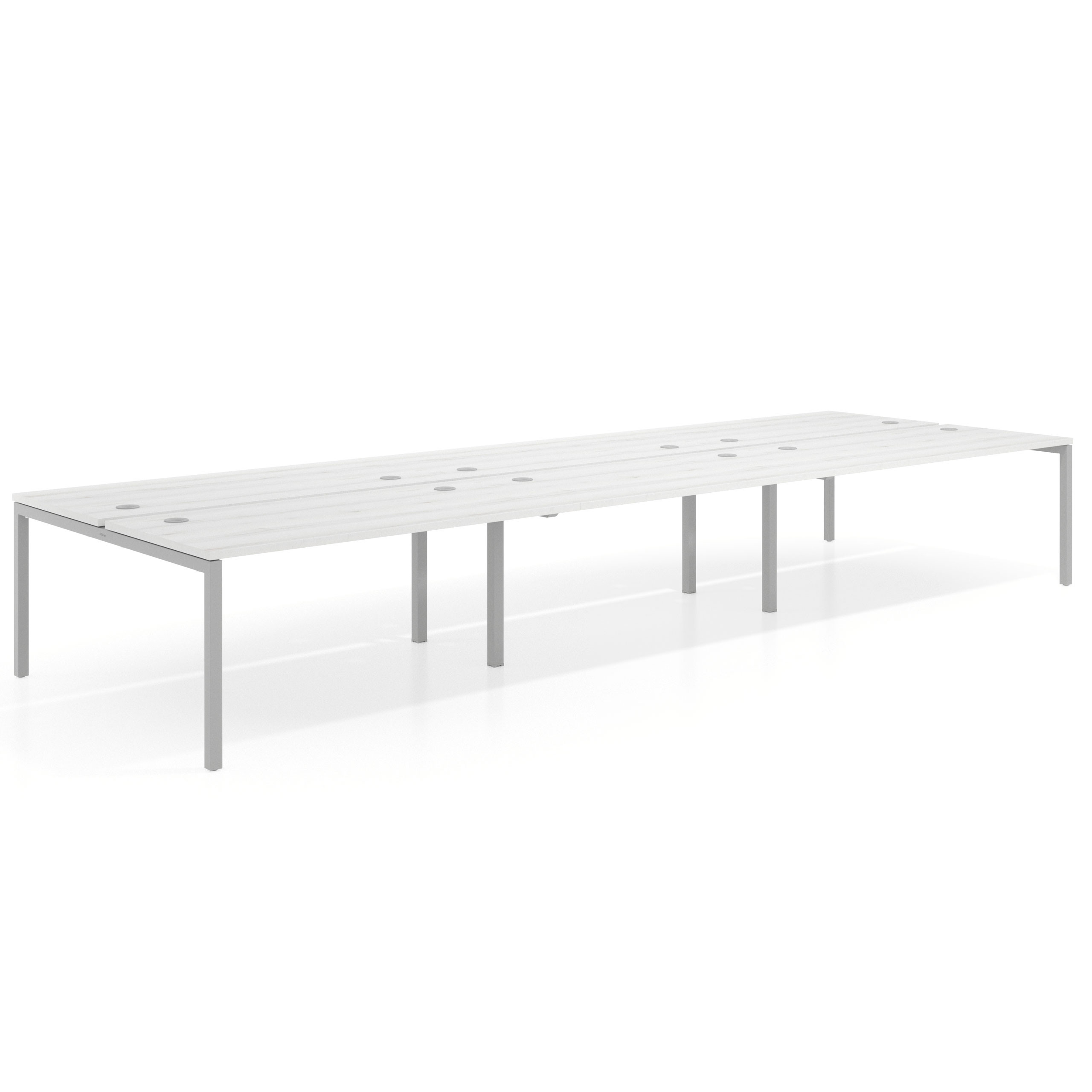 mesa multipuesto 300x166 albo kube mesa bench triple fondo 166cm recto 1