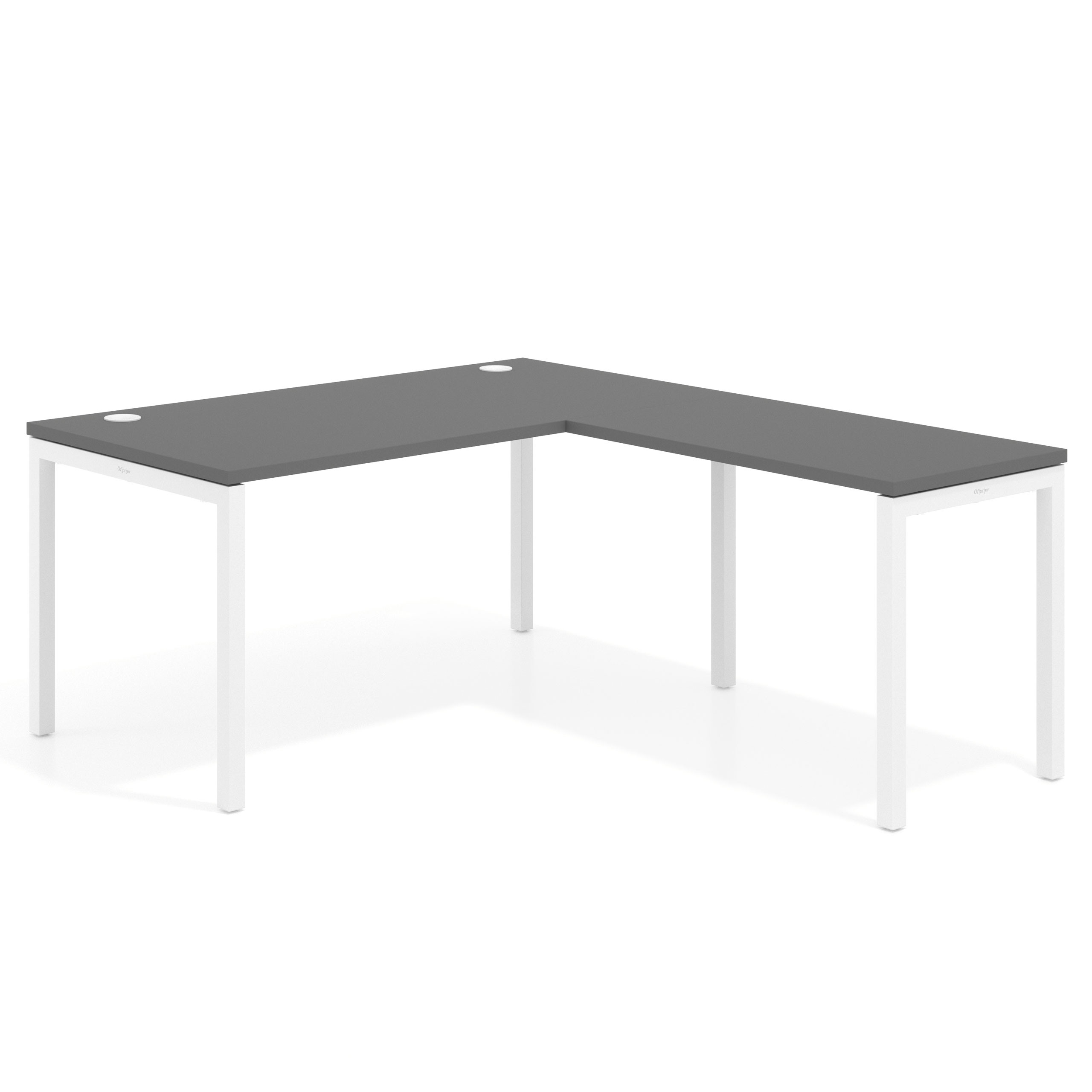 mesa en l 180x180 gris tormenta kube mesa fondo 80cm con ala recto 1