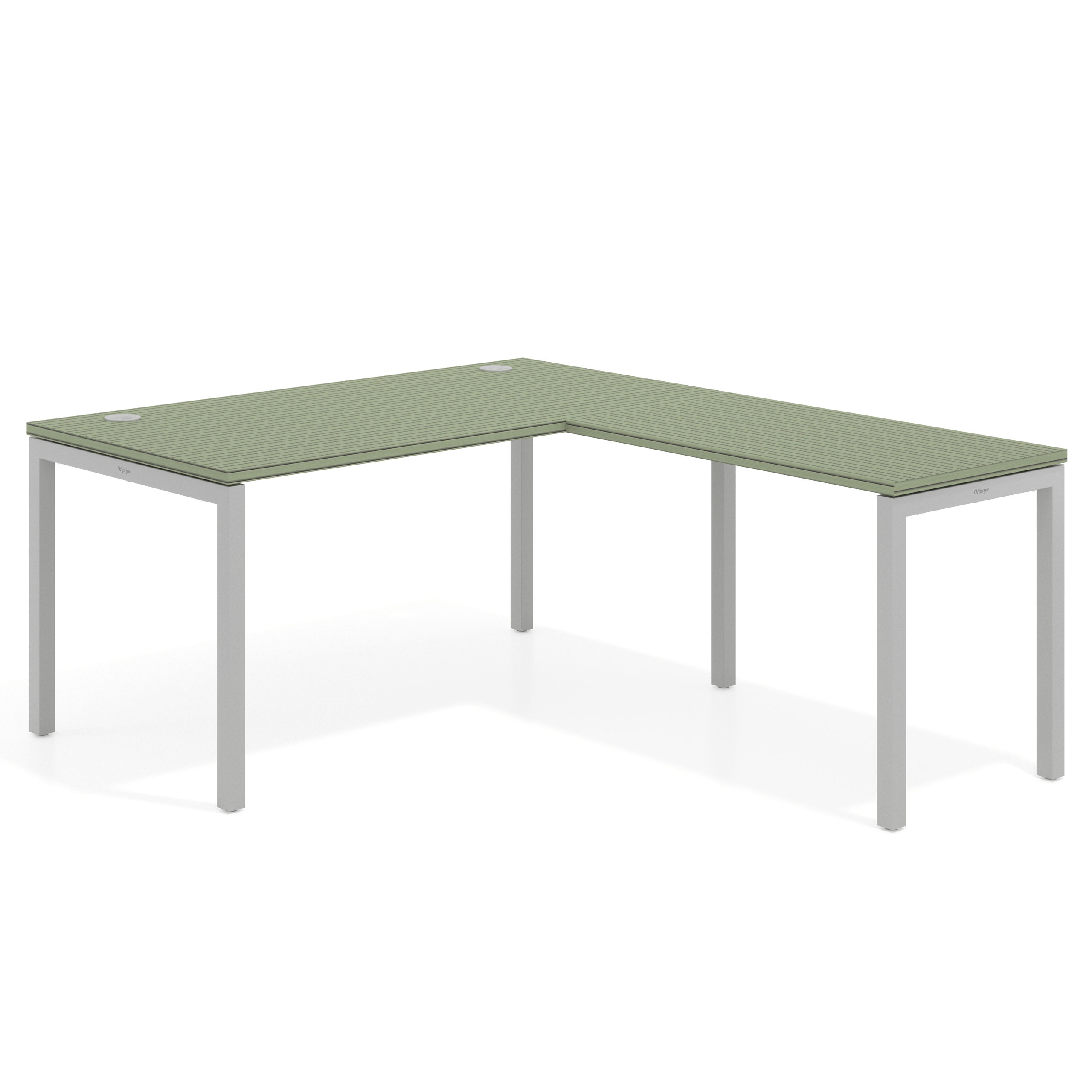 mesa en l 140x180 rayado sauce kube mesa fondo 80cm con ala recto 1