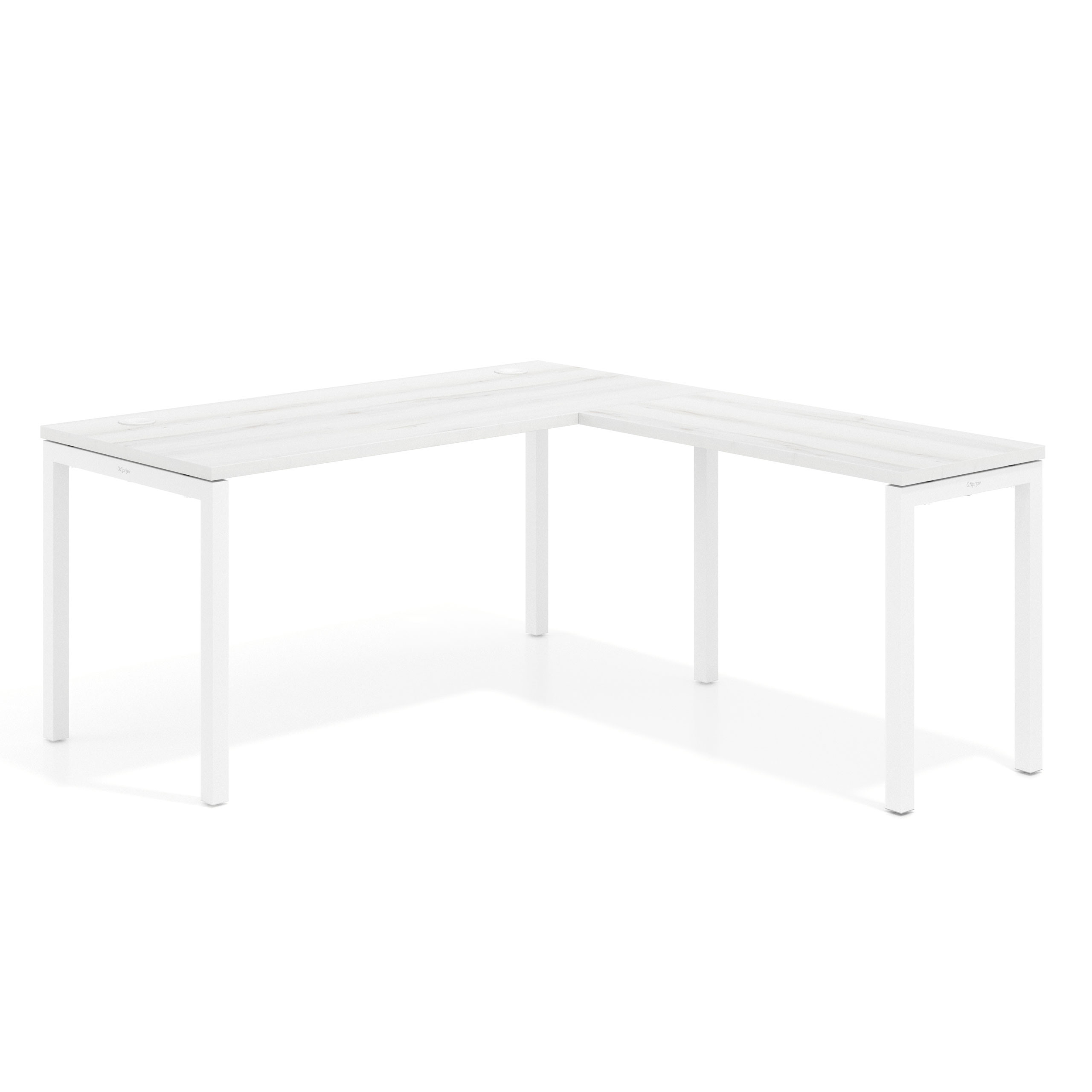 mesa en l 180x168 albo kube mesa fondo 68cm con ala corta recto 1