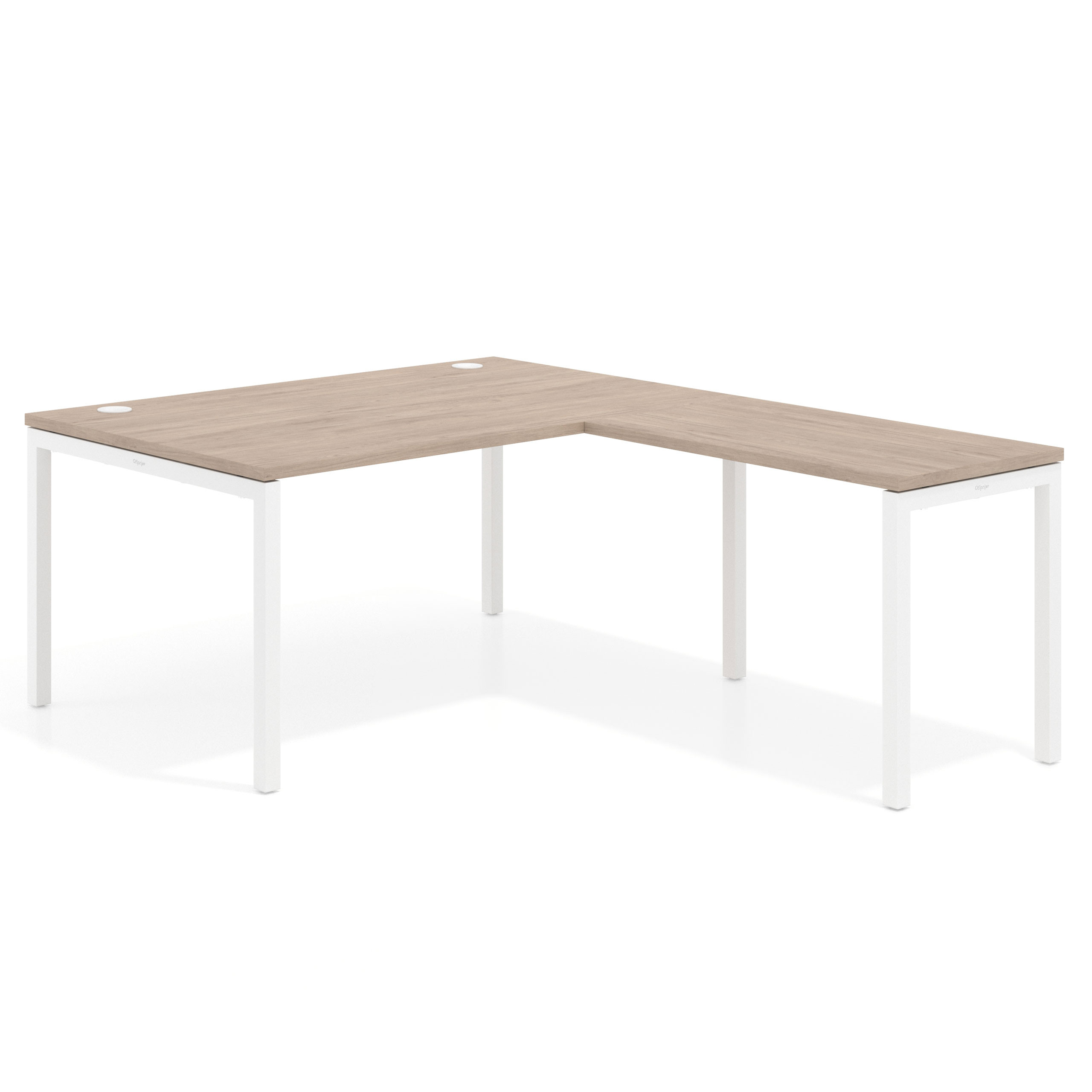 mesa en l kube mesa fondo 100cm con ala recto 1