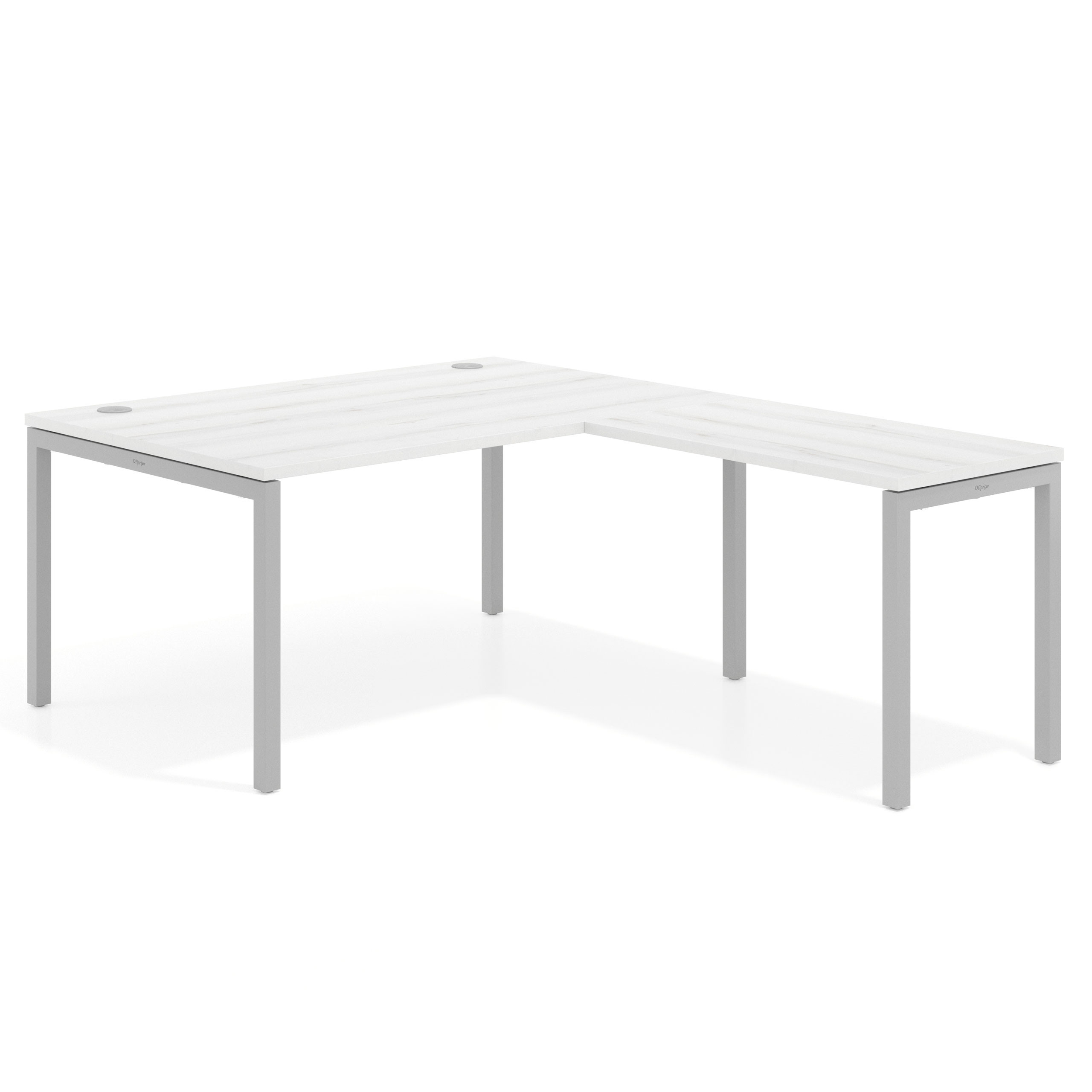 mesa en l 140x200 albo kube mesa fondo 100cm con ala recto 1