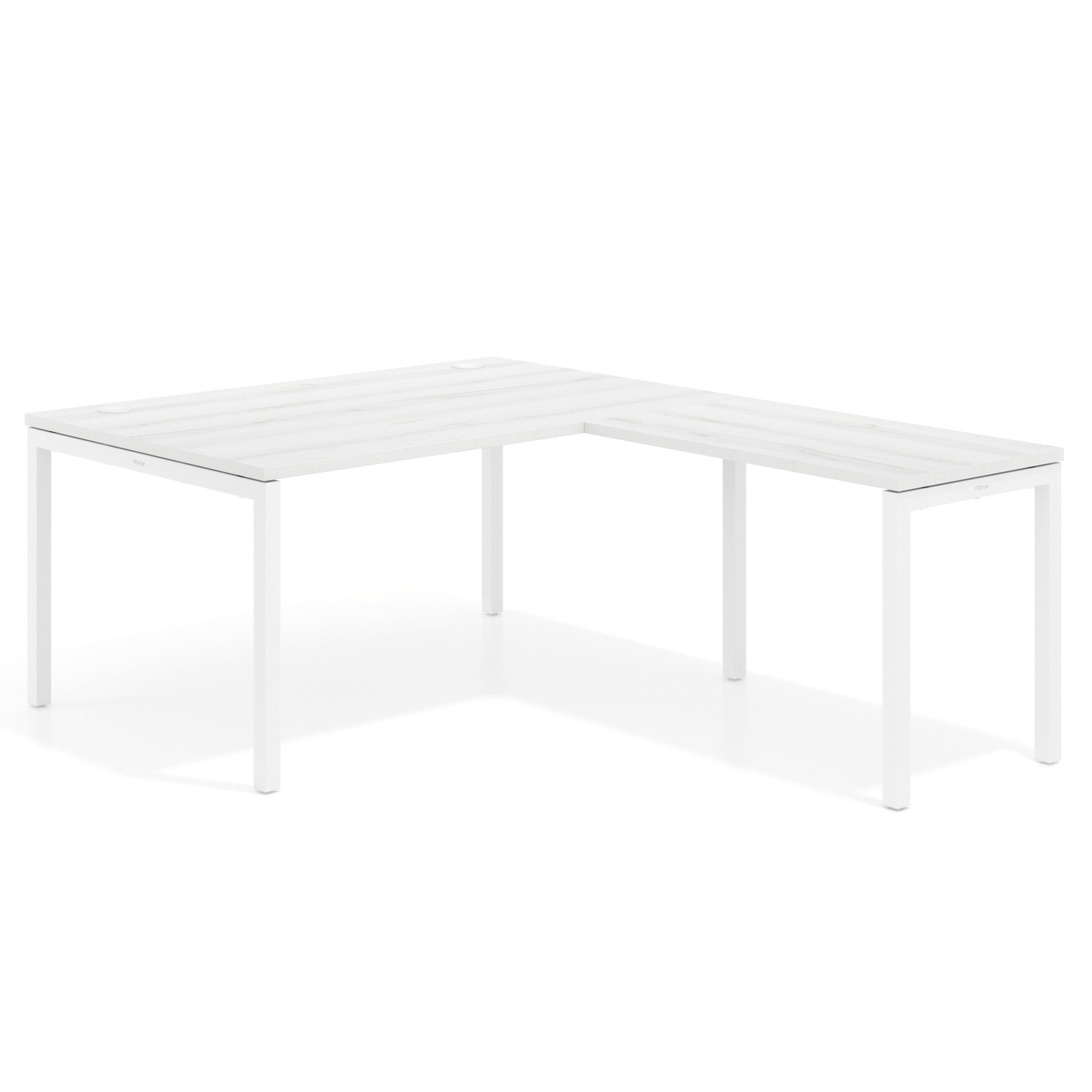 mesa en l 140x200 albo kube mesa fondo 100cm con ala recto 1
