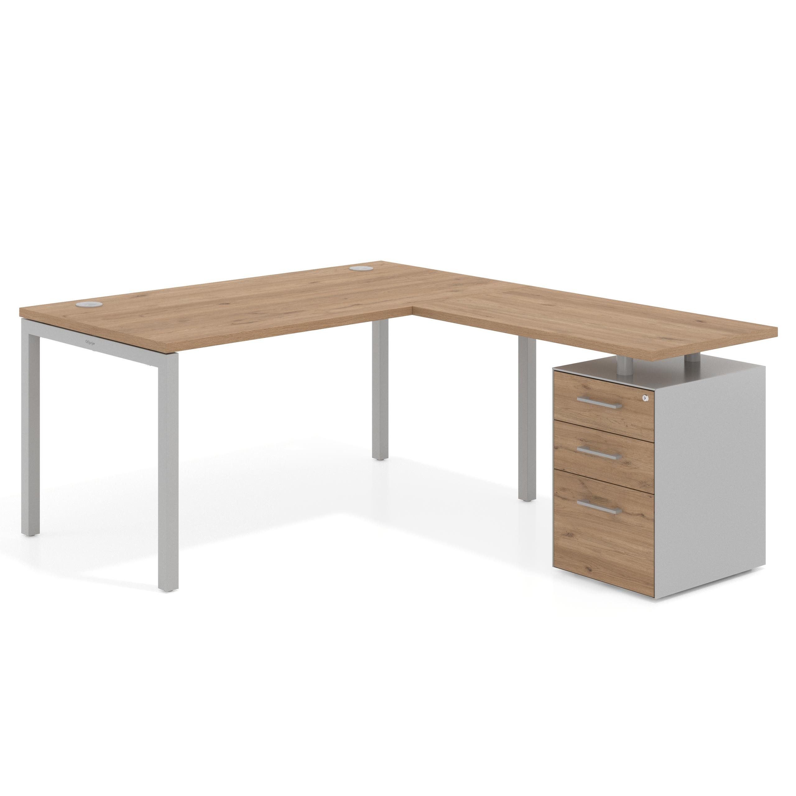 mesa en l 140x180 naturale kube mesa en l fondo 80 frontales melamina recto 1