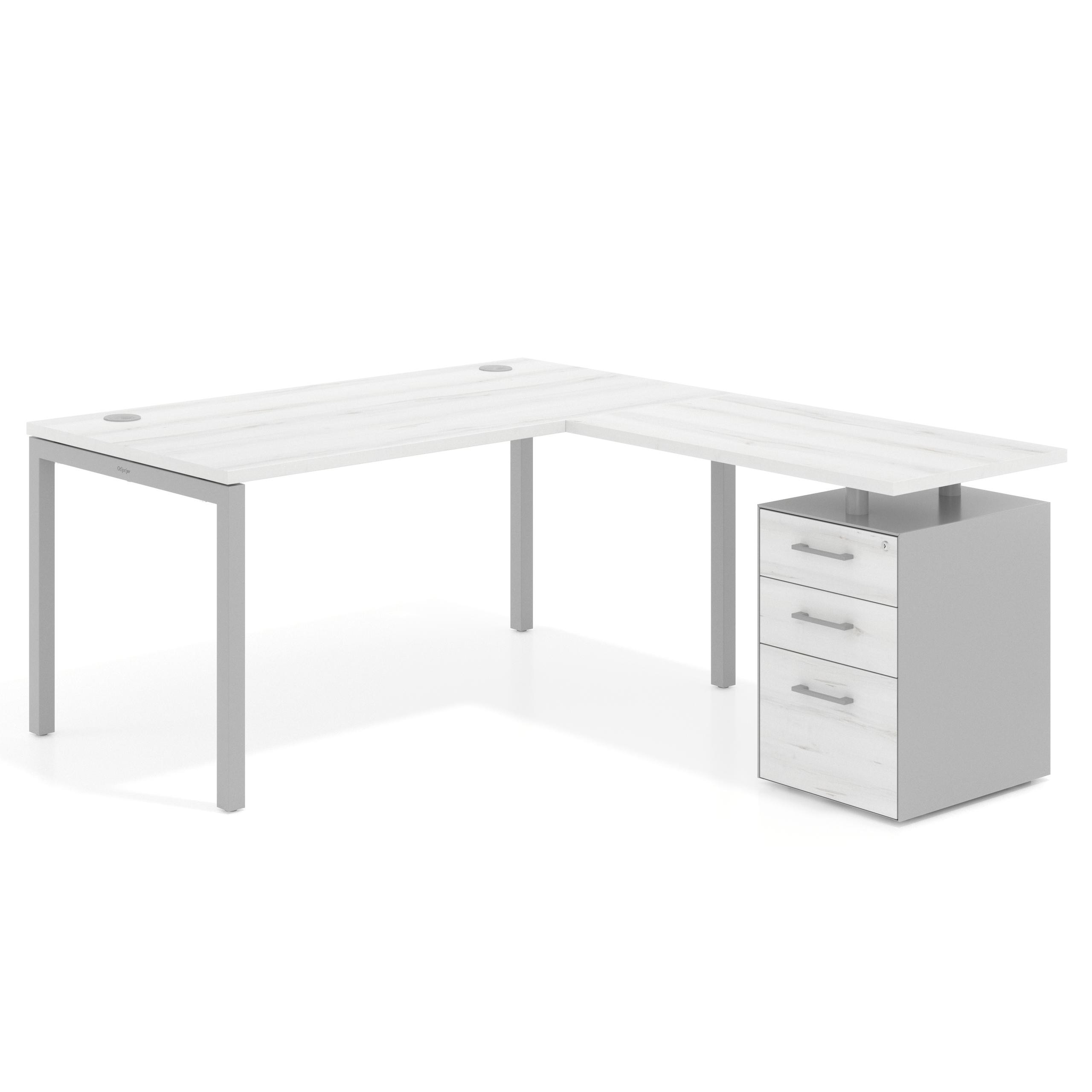 mesa en l 180x180 albo kube mesa en l fondo 80 frontales melamina recto 1