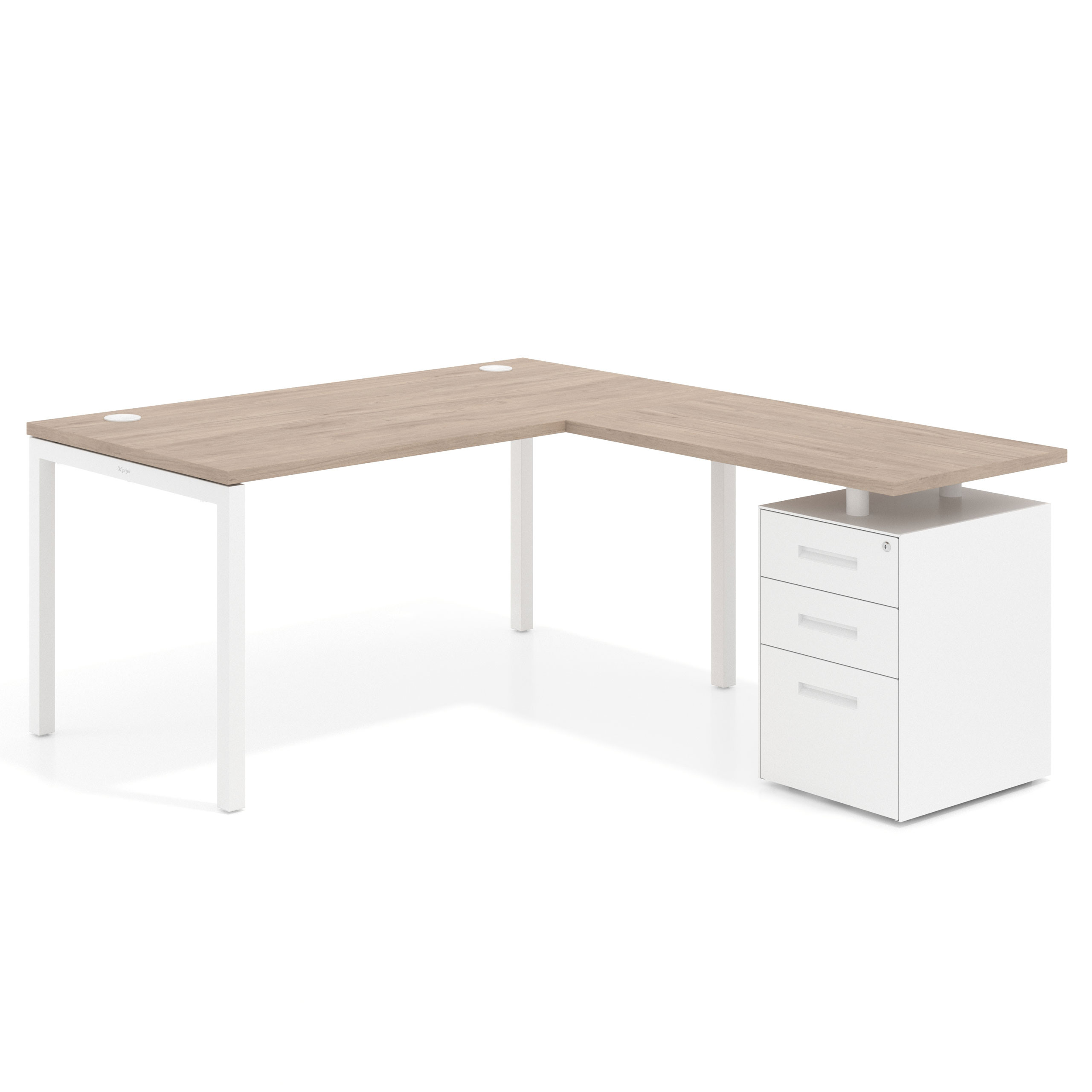mesa en l 140x180 sahara kube mesa en l fondo 80 frontales metal recto 1