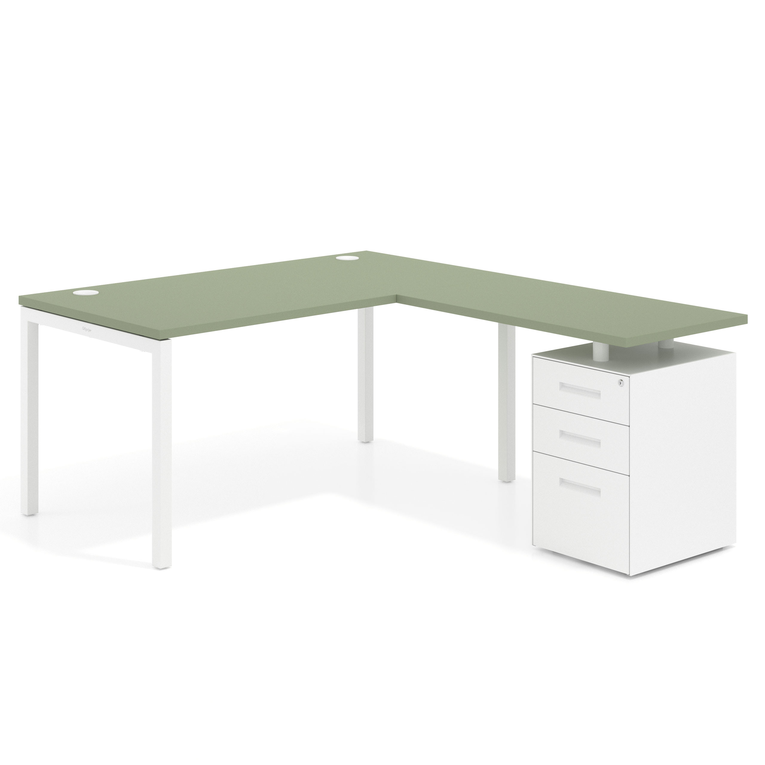 mesa en l 140x180 sauce kube mesa en l fondo 80 frontales metal recto 1