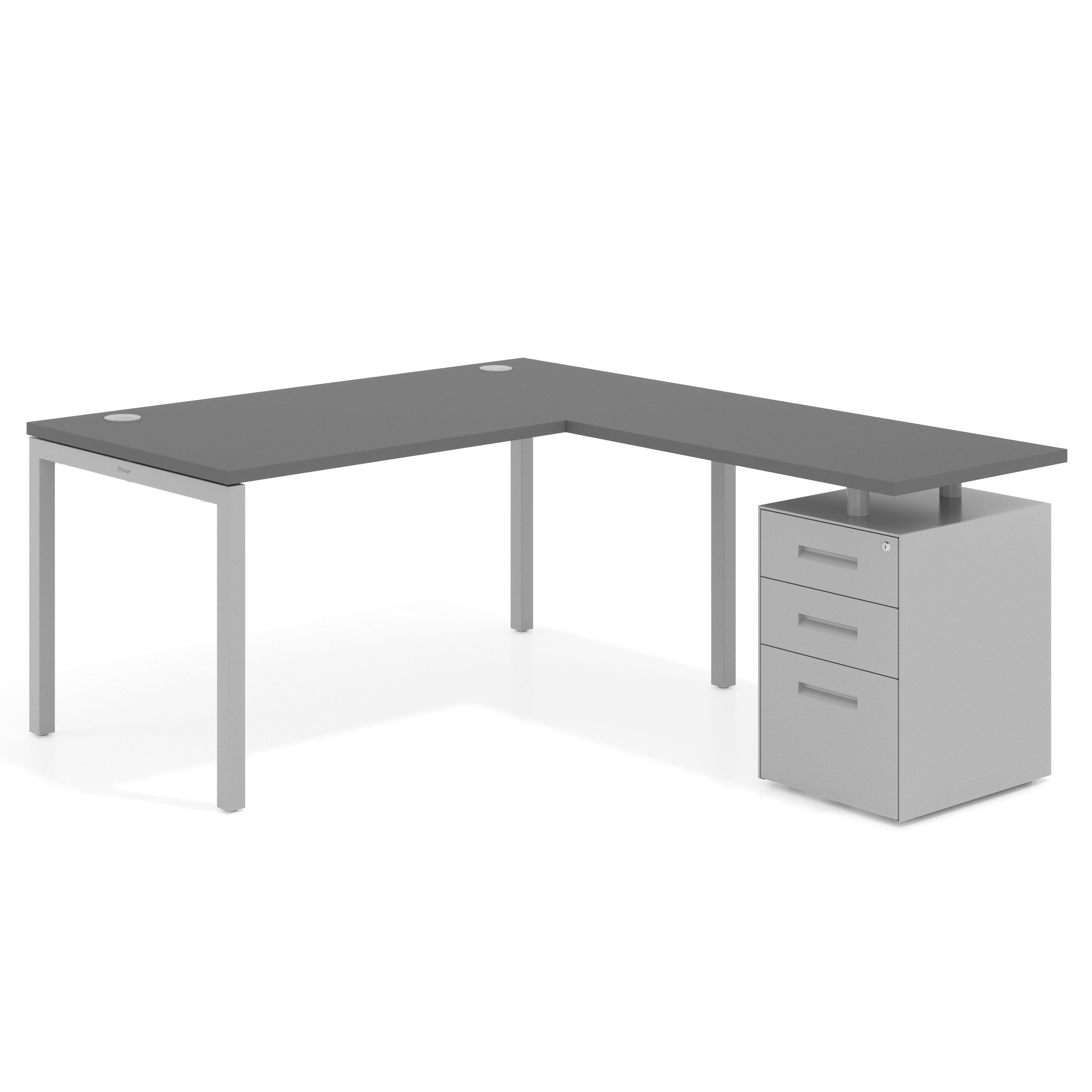 mesa en l 180x180 gris tormenta kube mesa en l fondo 80 frontales metal recto 1