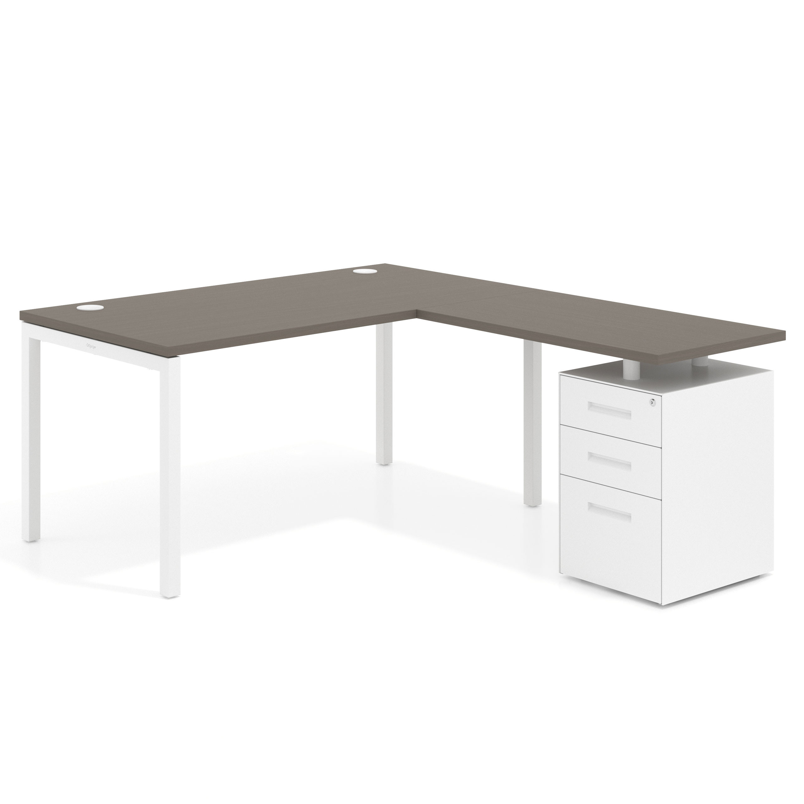 mesa en l 140x180 etna kube mesa en l fondo 80 frontales metal recto 1