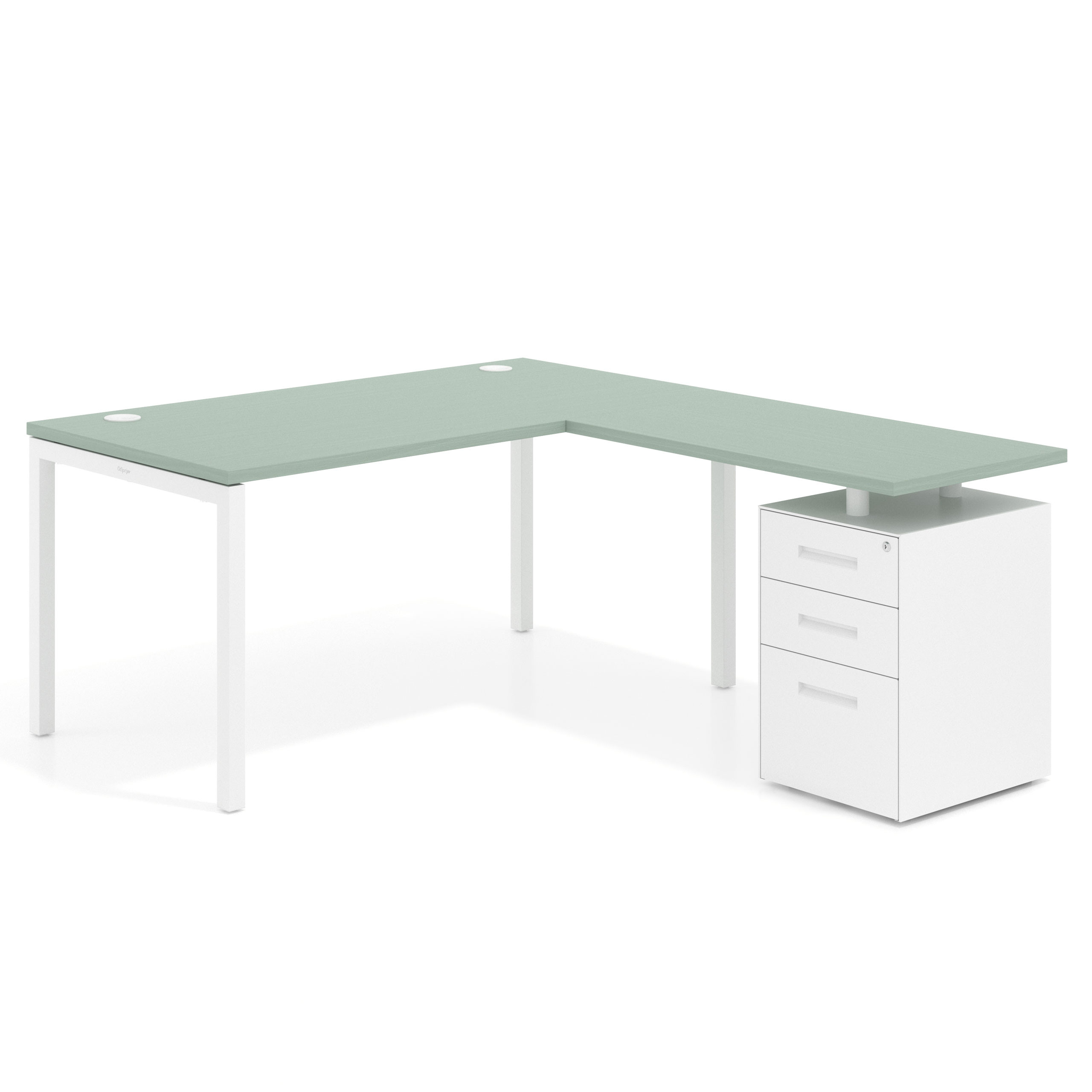 mesa en l 140x180 iris kube mesa en l fondo 80 frontales metal recto 1