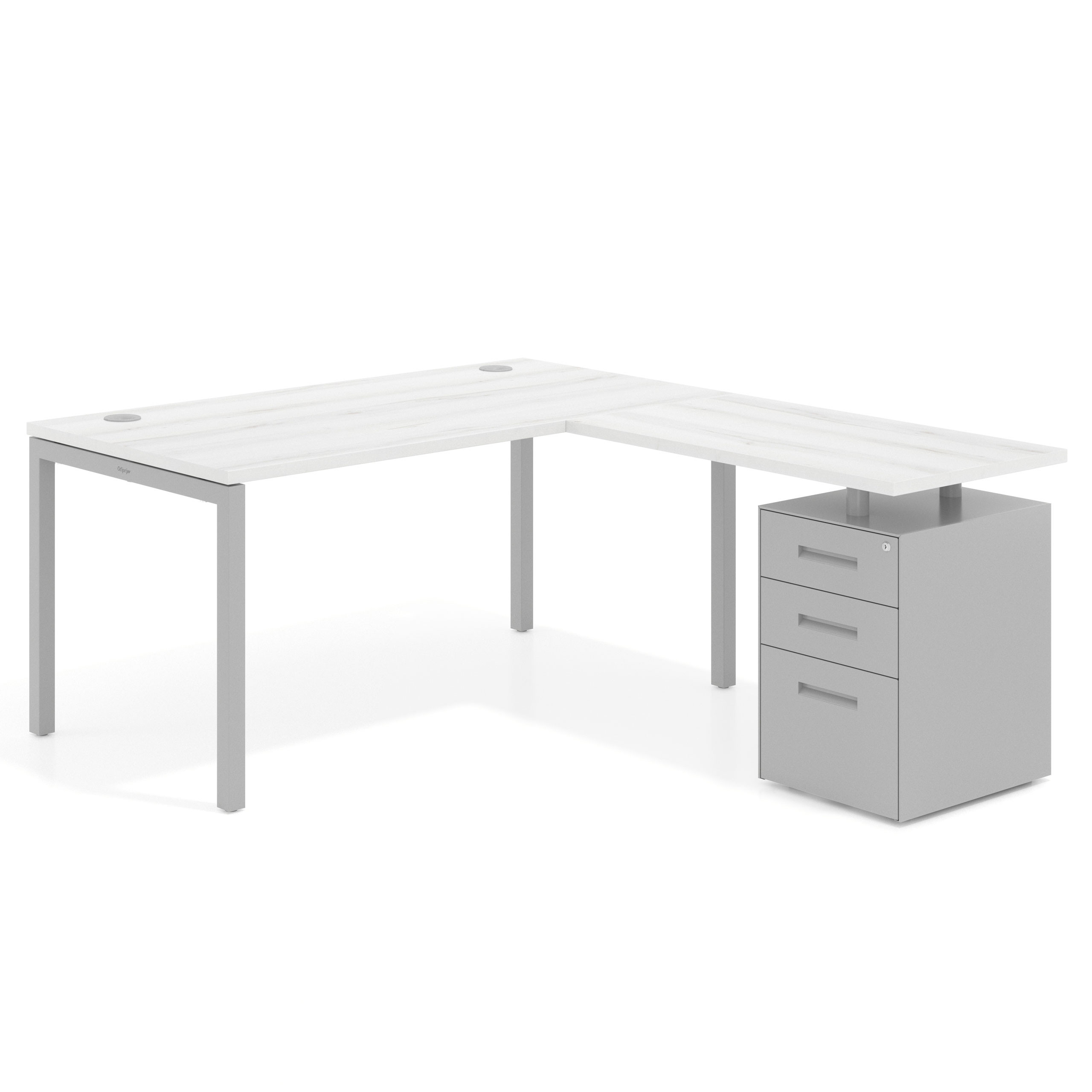 mesa en l 180x180 albo kube mesa en l fondo 80 frontales metal recto 1