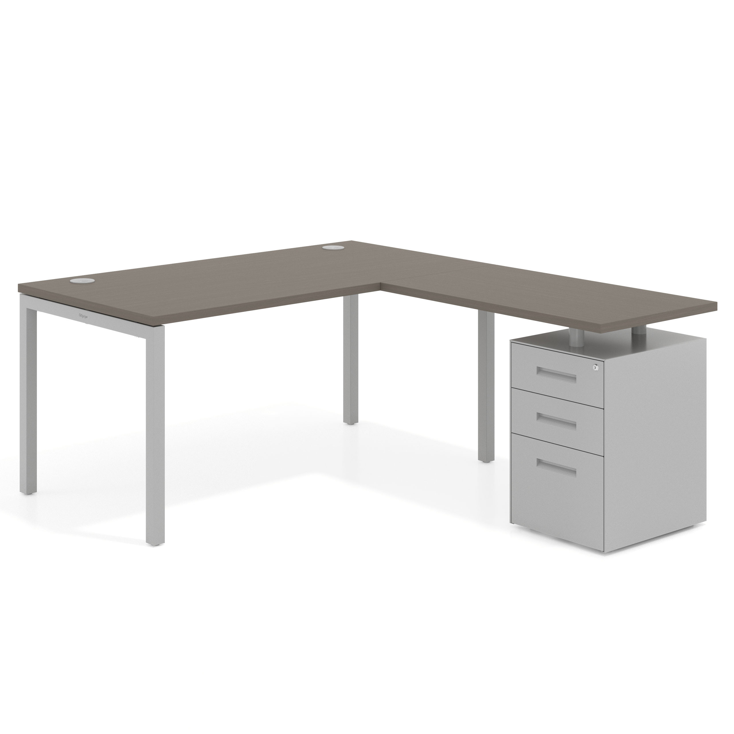 mesa en l 140x180 etna kube mesa en l fondo 80 frontales metal recto 1