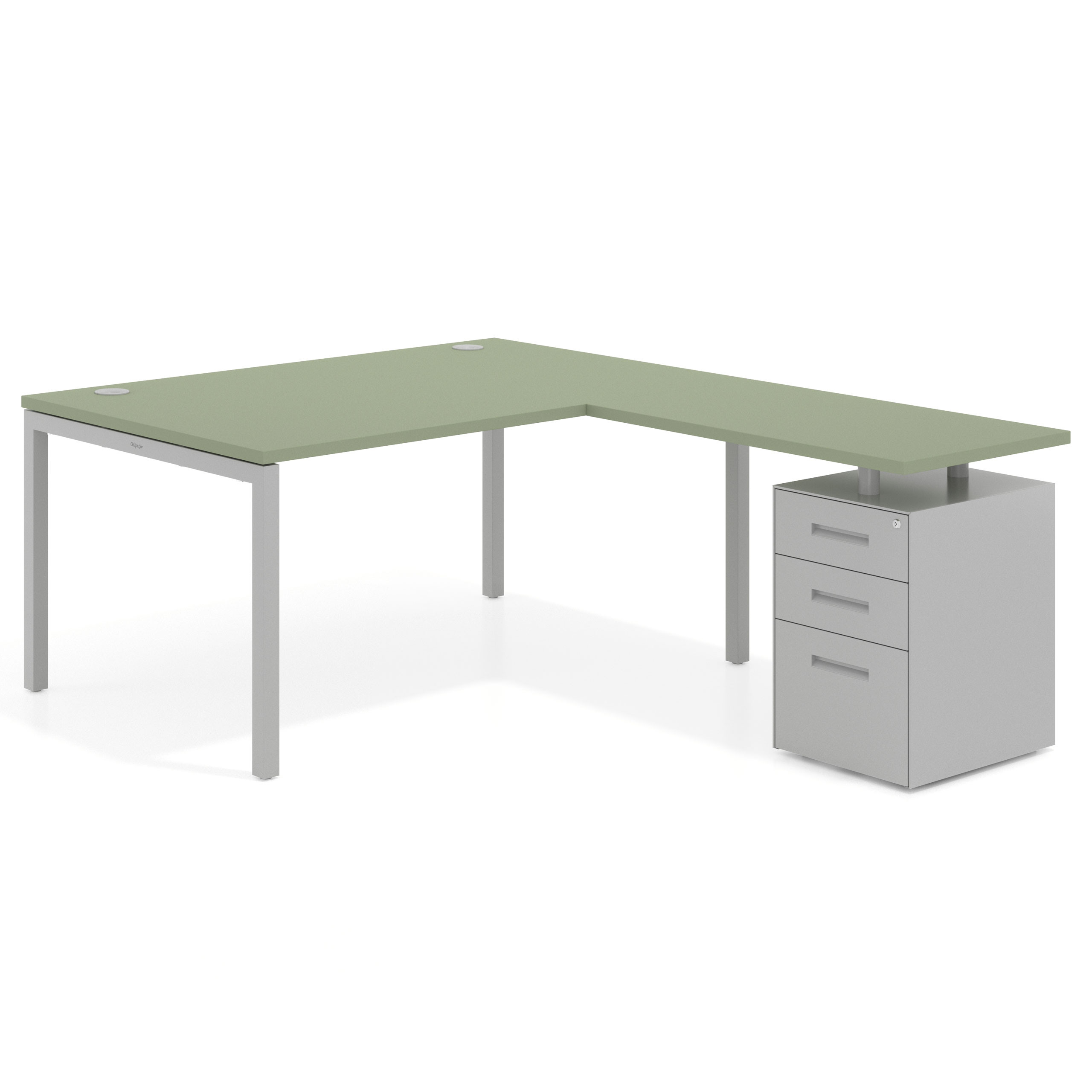 mesa en l 140x200 sauce kube mesa en l fondo 100 frontales metal recto 1