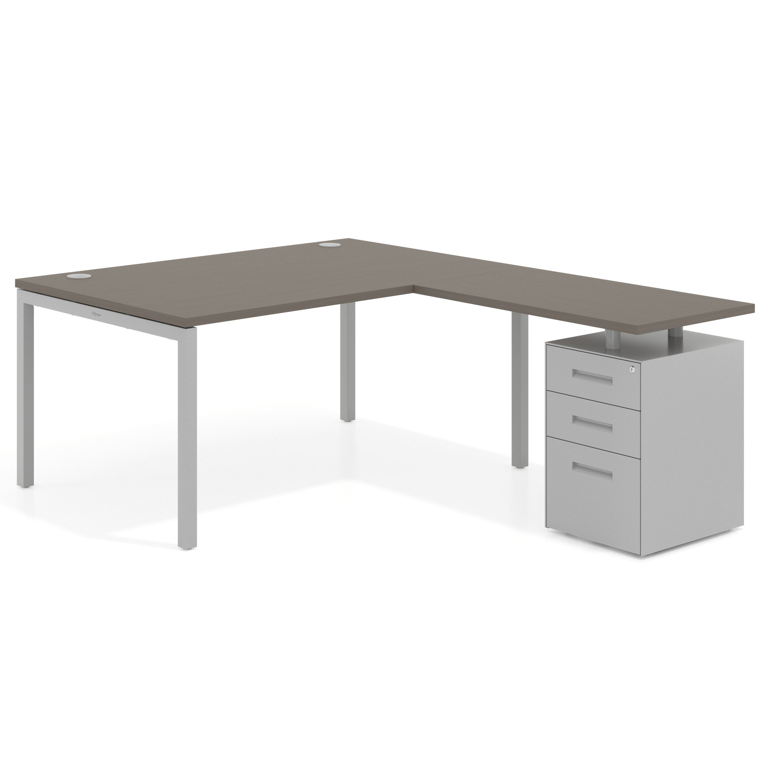 mesa en l 140x200 iris kube mesa en l fondo 100 frontales metal recto 1