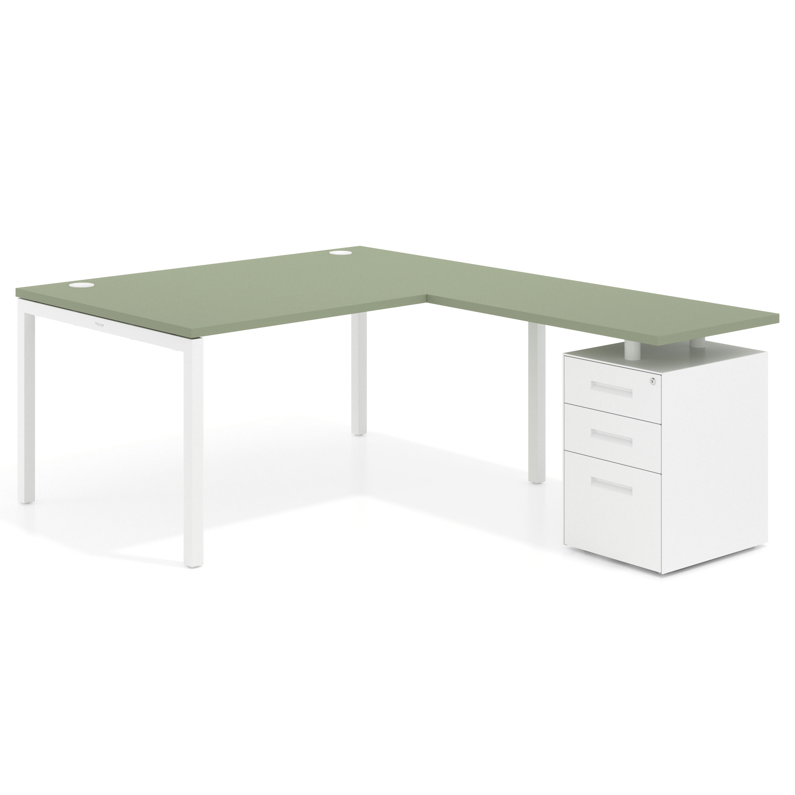 mesa en l 140x200 sauce kube mesa en l fondo 100 frontales metal recto 1