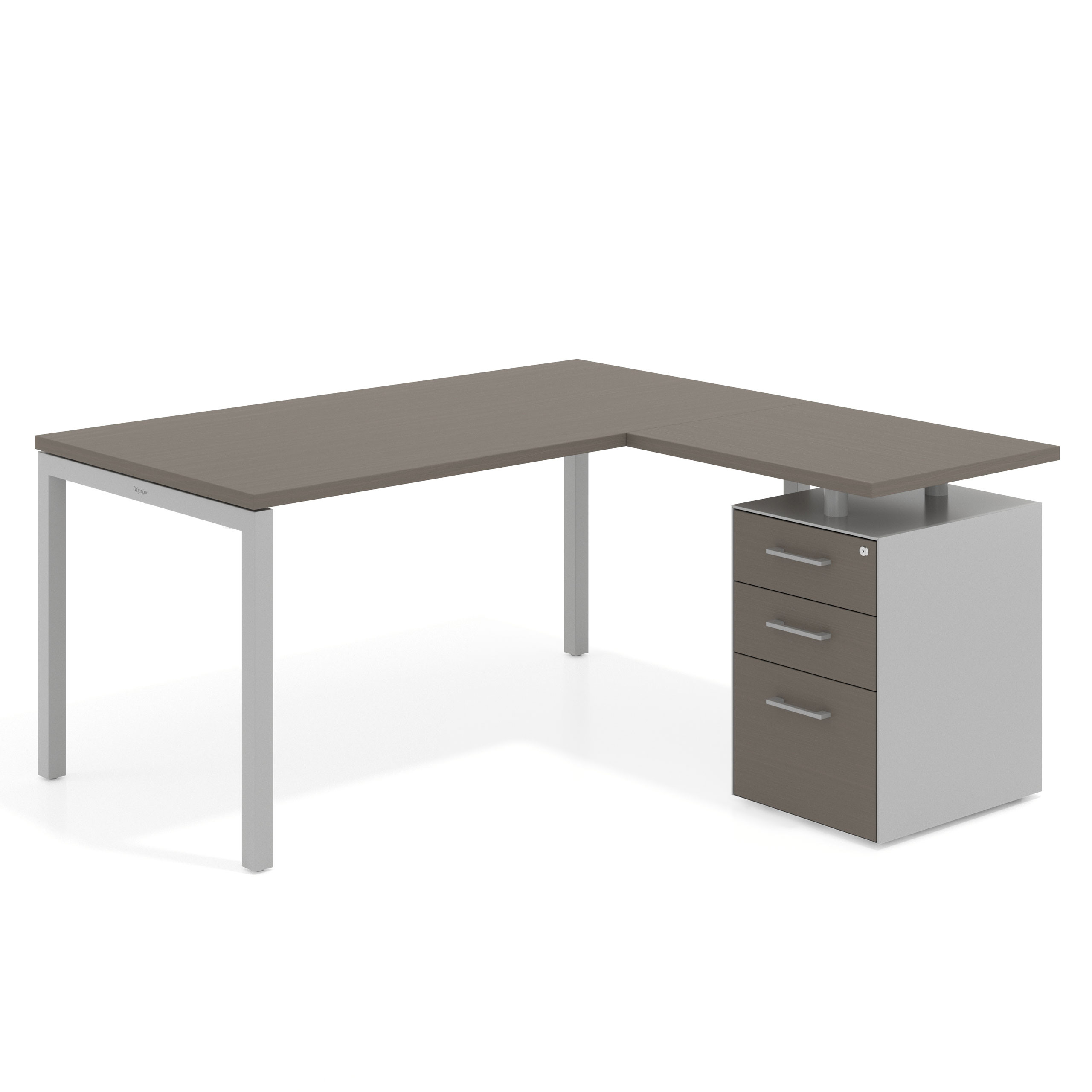 mesa en l 140x150 etna kube mesa con ala fondo 80 ala corta frontales melamina recto 1