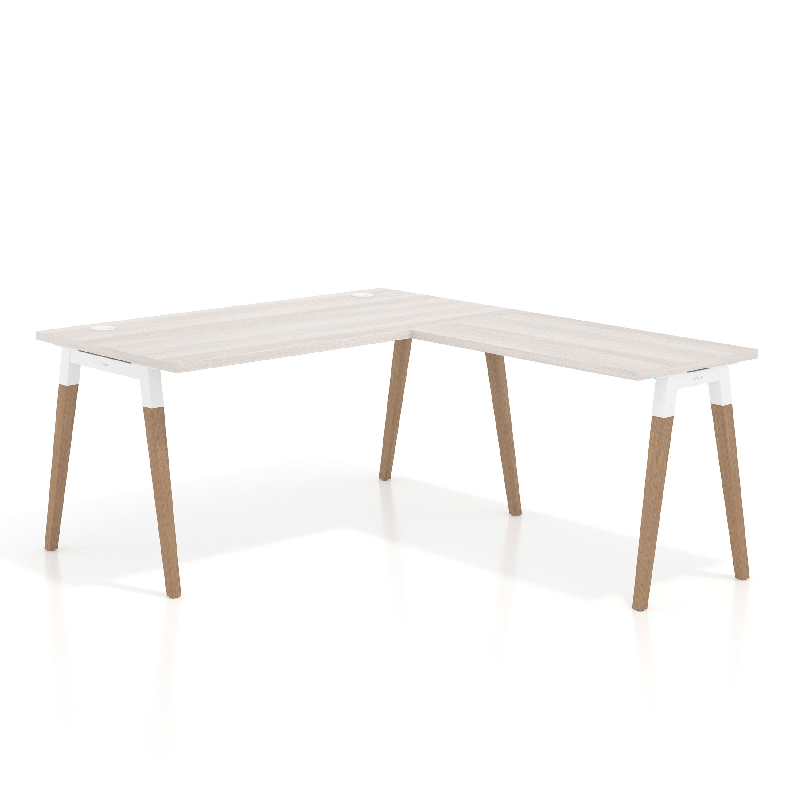 mesa en l 140x180 california arki mesa de oficina 80cm con ala recto 1