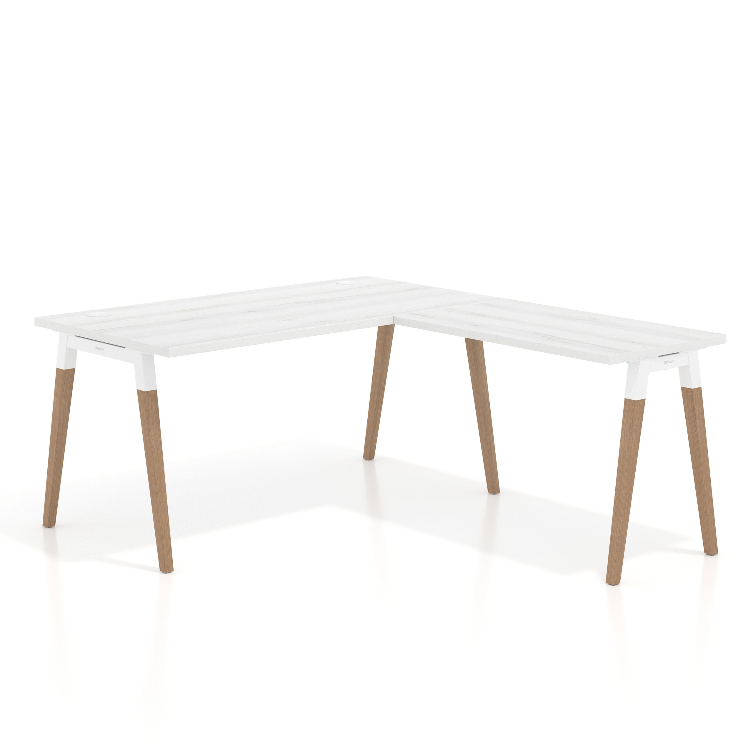 mesa en l 180x180 albo arki mesa de oficina 80cm con ala recto 1