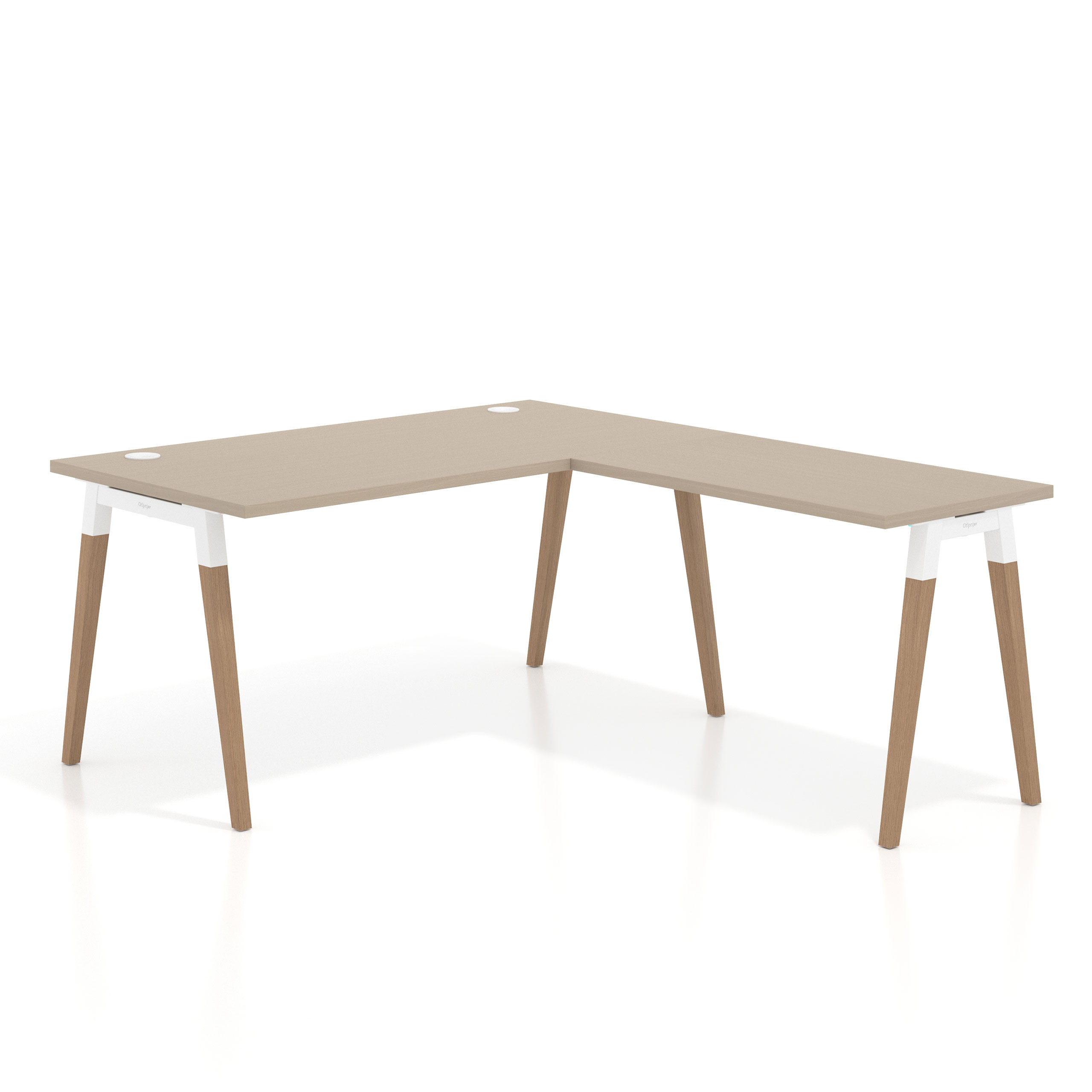 mesa en l 140x180 canvas arki mesa de oficina 80cm con ala recto 1
