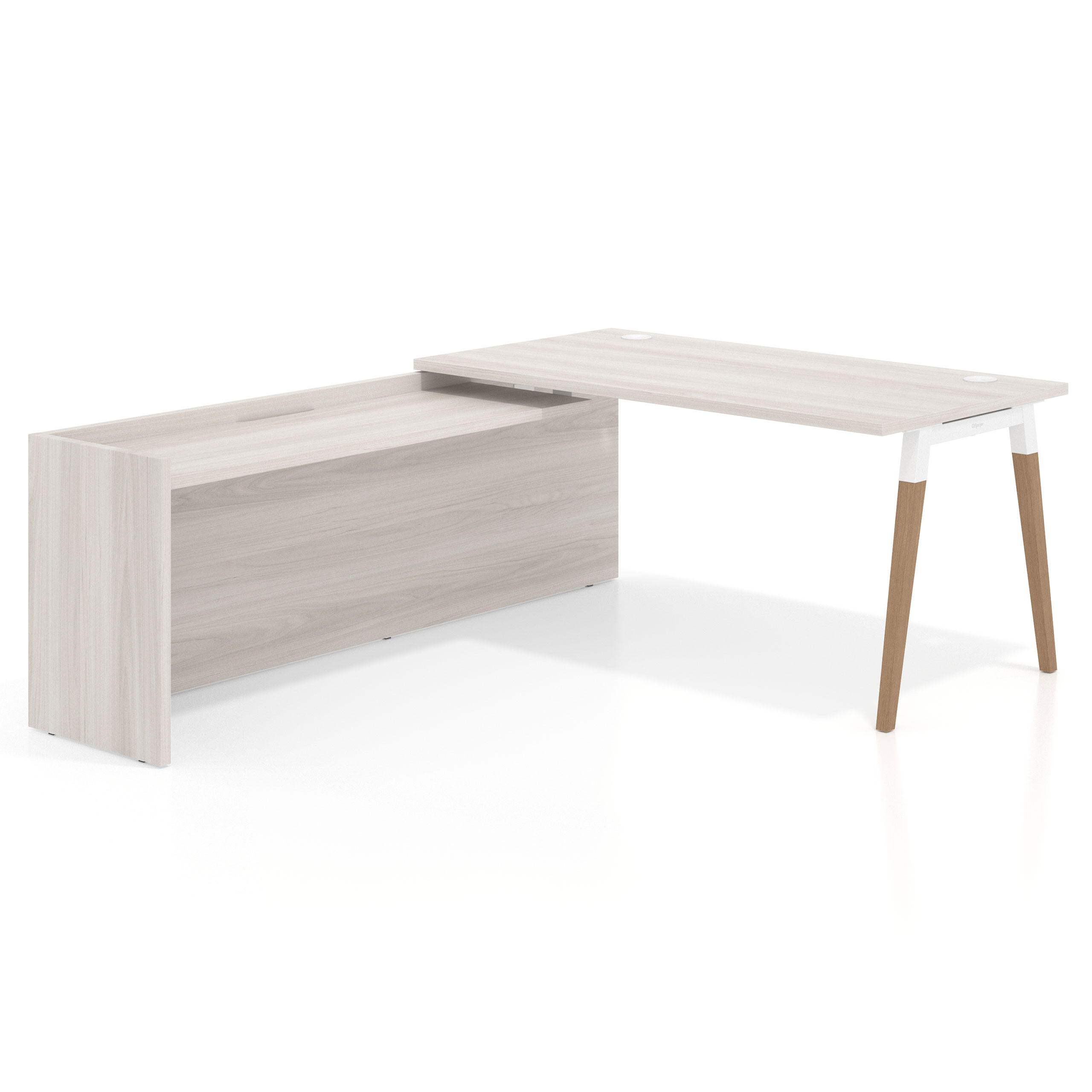 mesa en l 140x205 california arki mesa de oficina 80cm con ala larga work recto 1