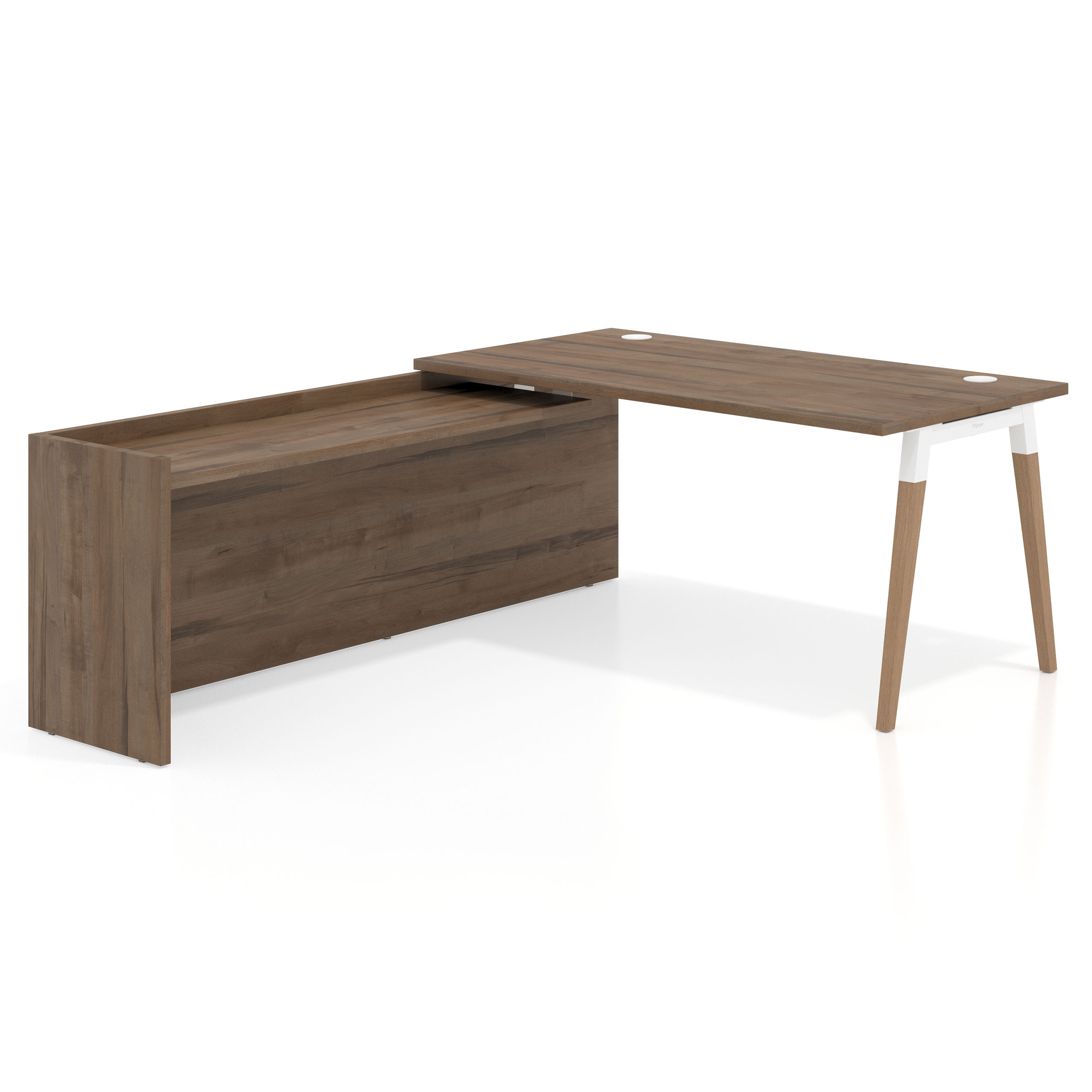 mesa en l 140x205 noce sabi arki mesa de oficina 80cm con ala larga work recto 1