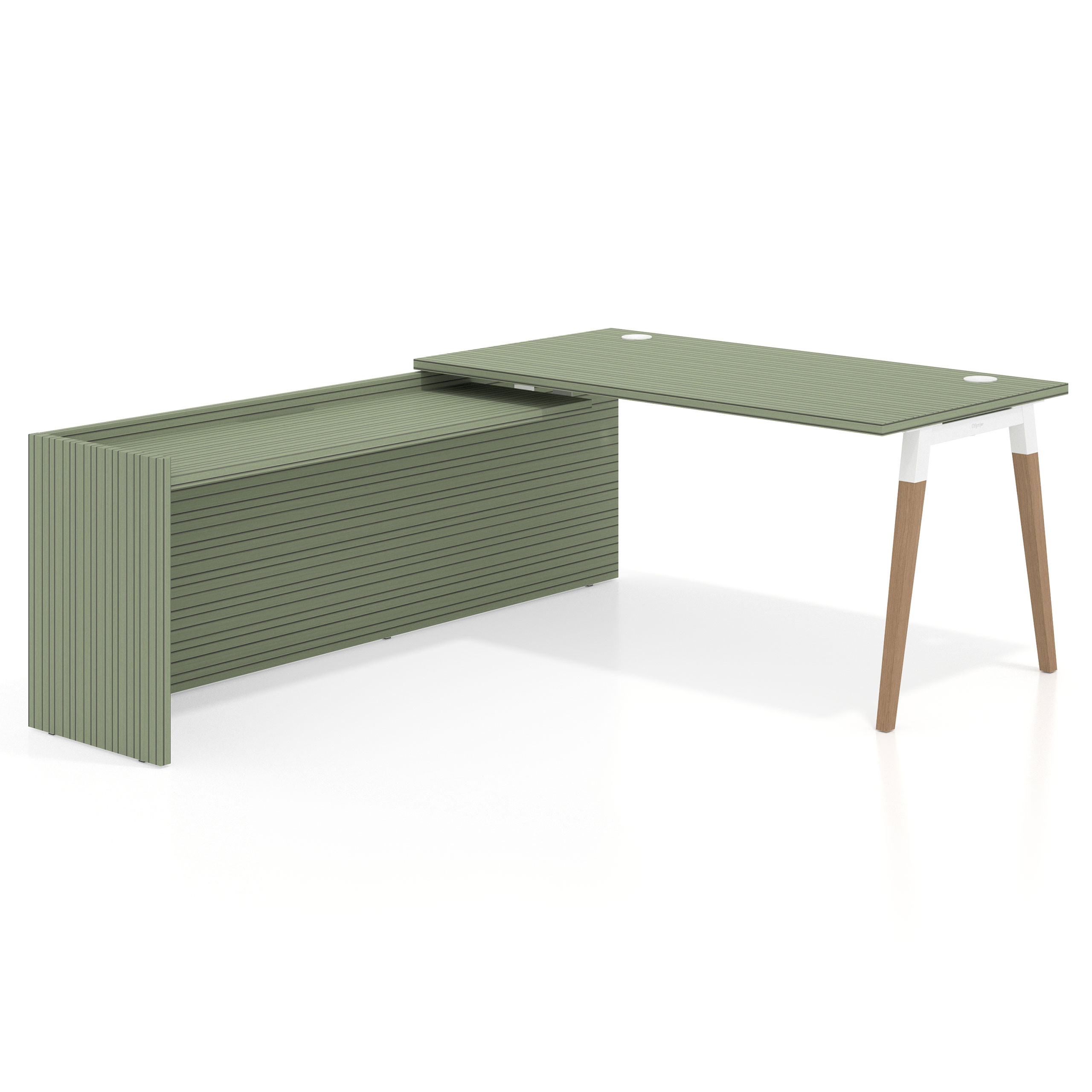 mesa en l 140x205 rayado sauce arki mesa de oficina 80cm con ala larga work recto 1