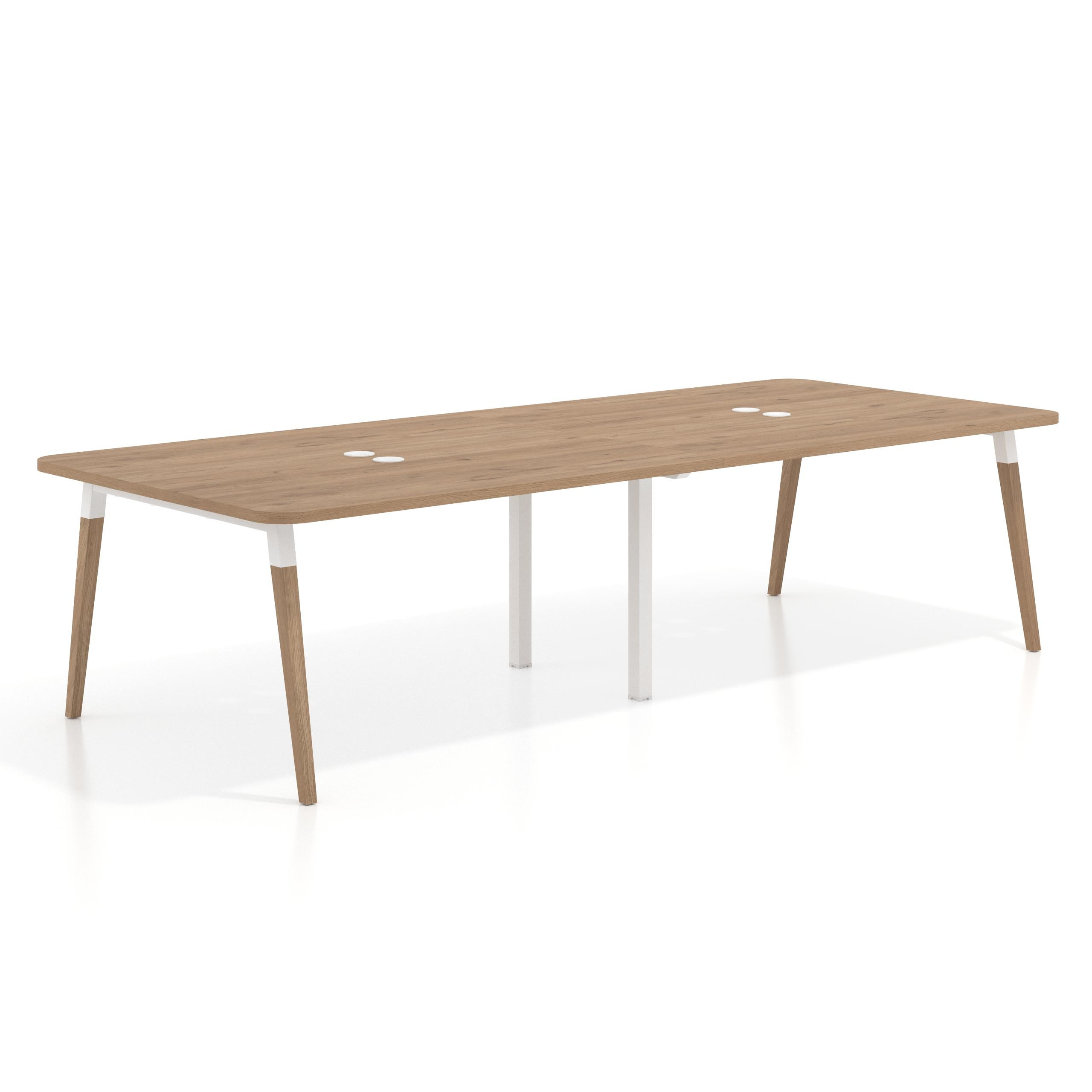mesa reuniones 220x126 naturale arki mesa coworking fondo 126cm curvo 1