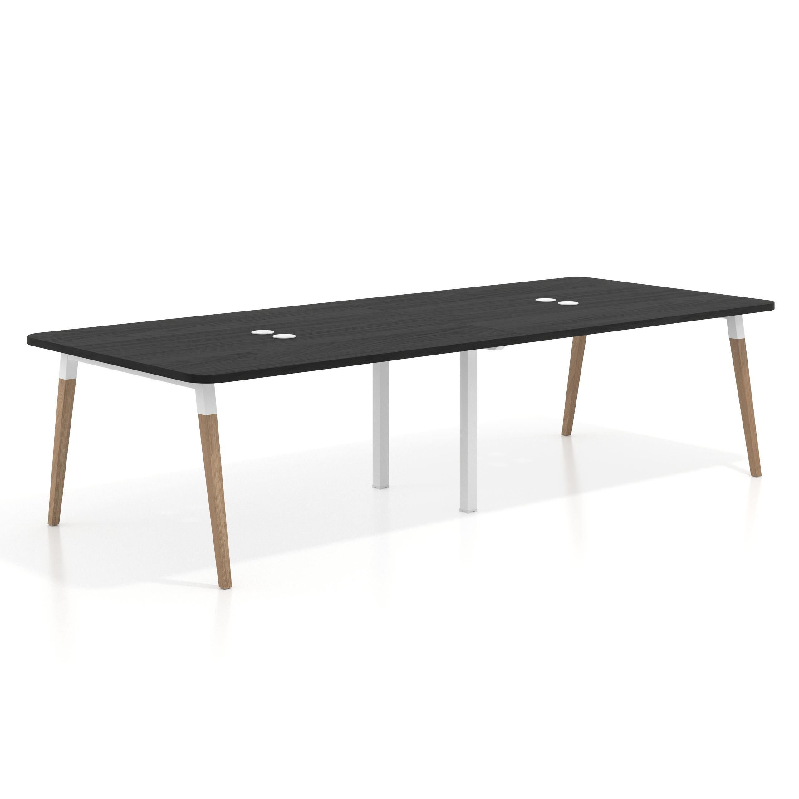 mesa reuniones 260x126 bocamina arki mesa coworking fondo 126cm curvo 1