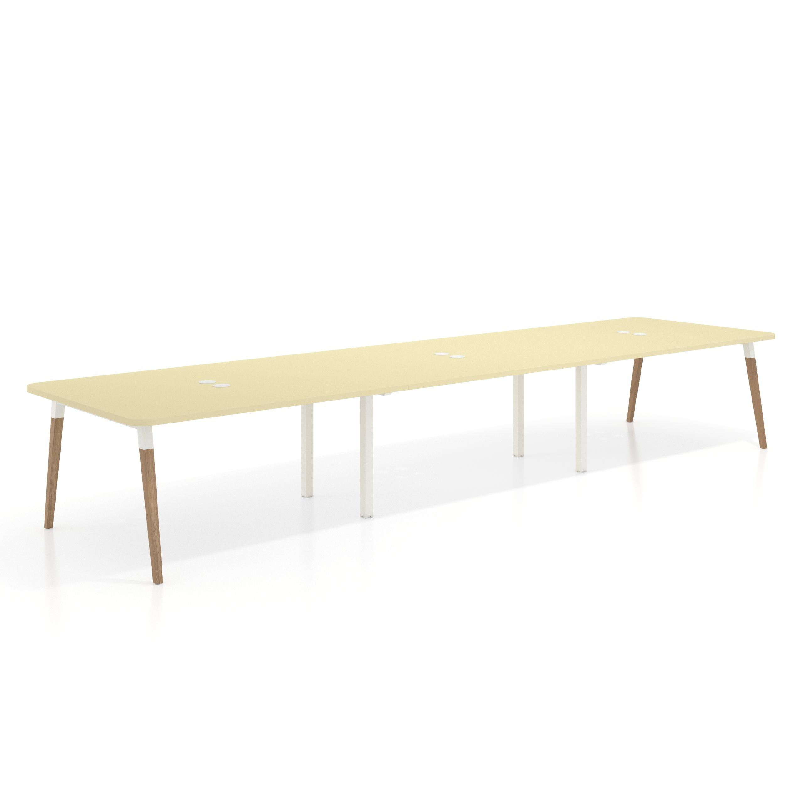 mesa reuniones 400x126 salvia arki mesa coworking fondo 126cm curvo 1