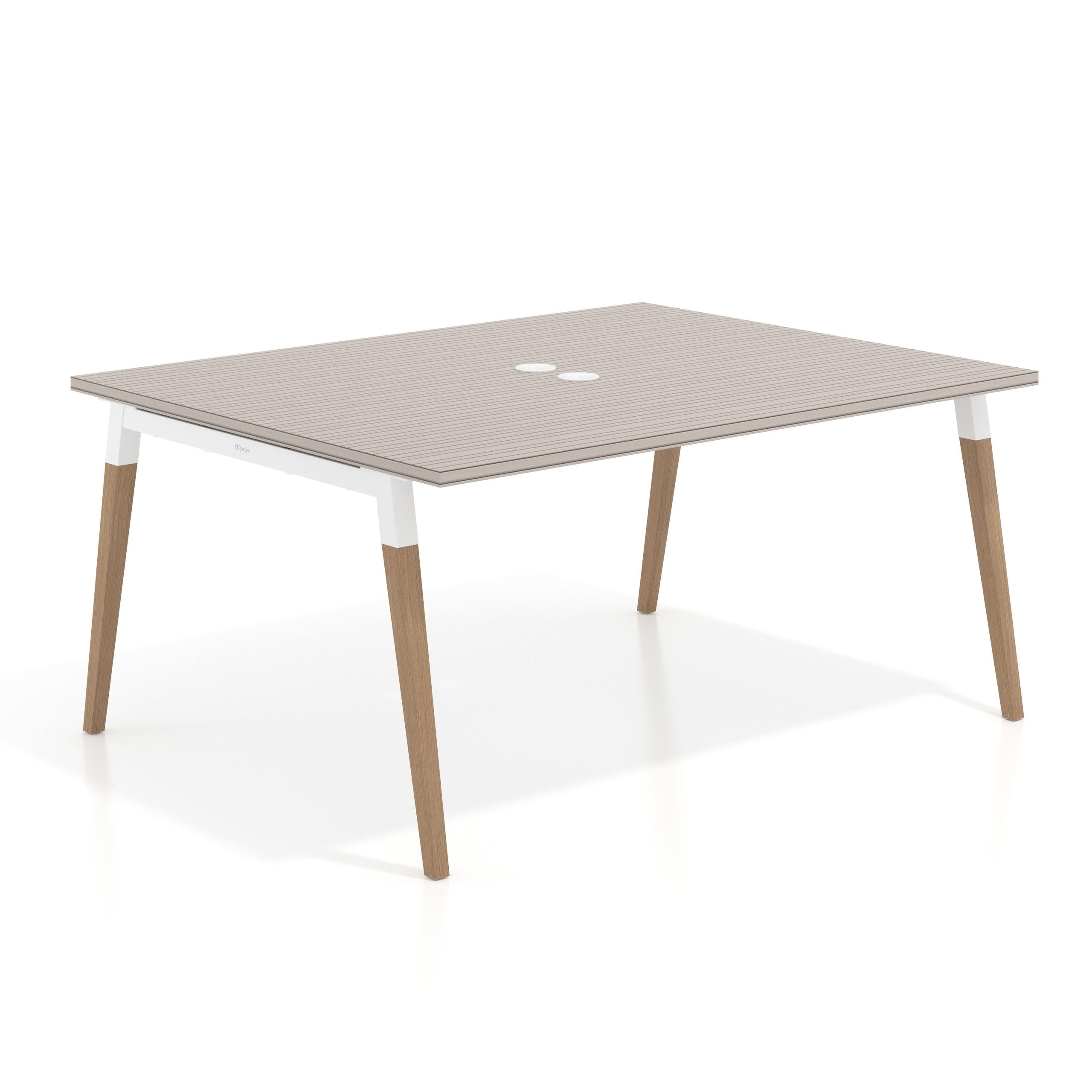 mesa reuniones 120x126 rayado coco arki mesa coworking fondo 126cm recto 1