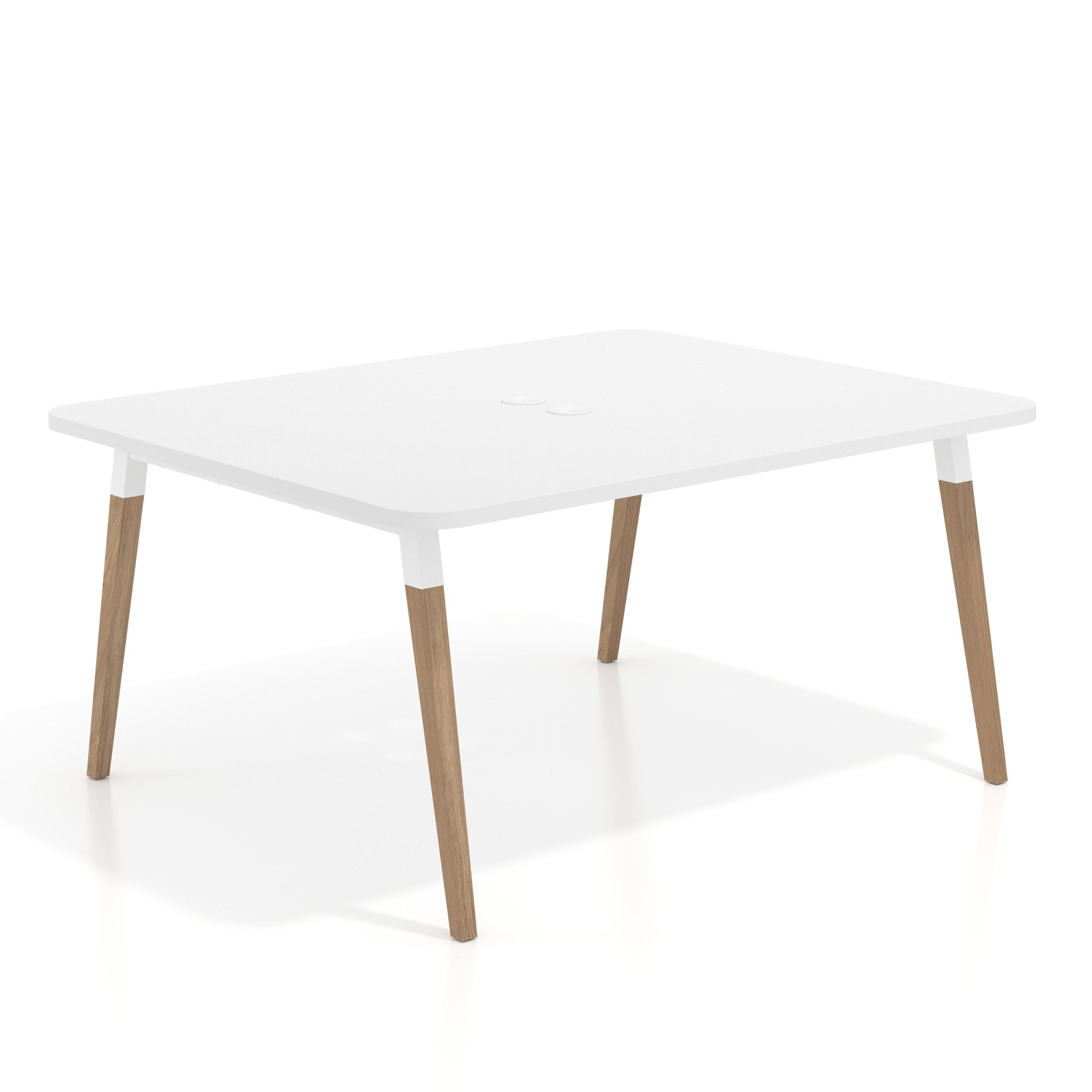 mesa reuniones 120x126 blanco mate arki mesa coworking fondo 126cm curvo 1